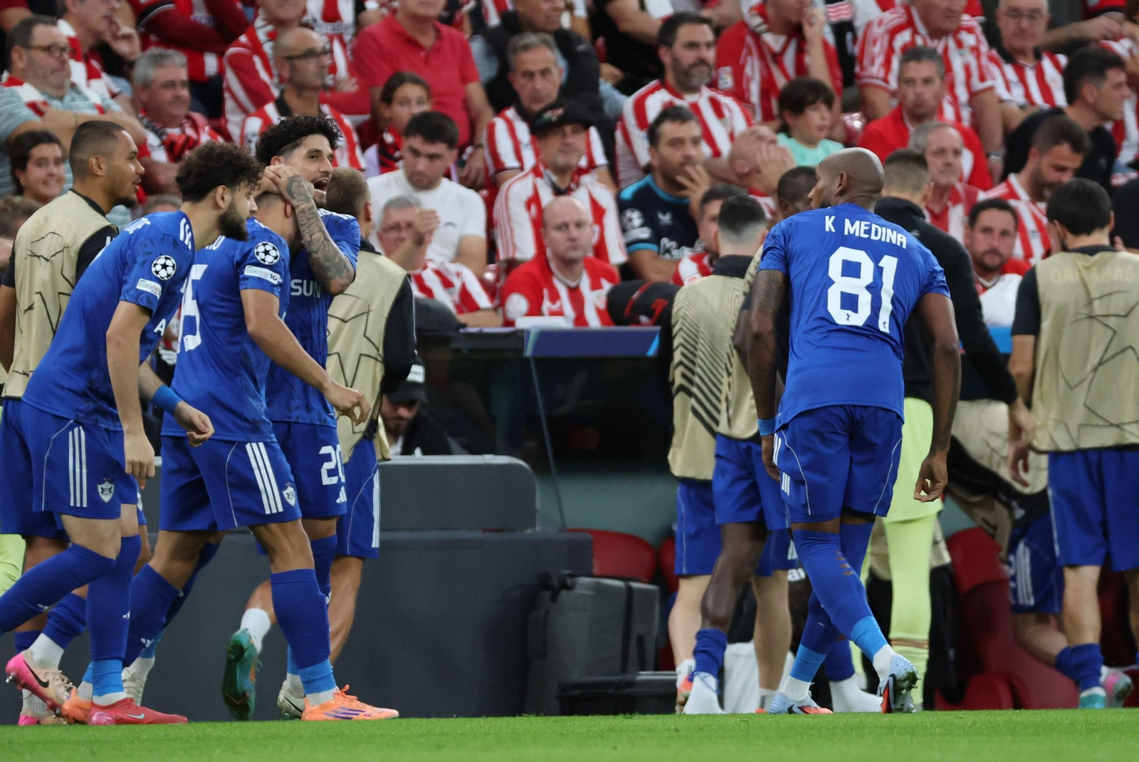 Las mejores fotos del Athletic-Qarabag