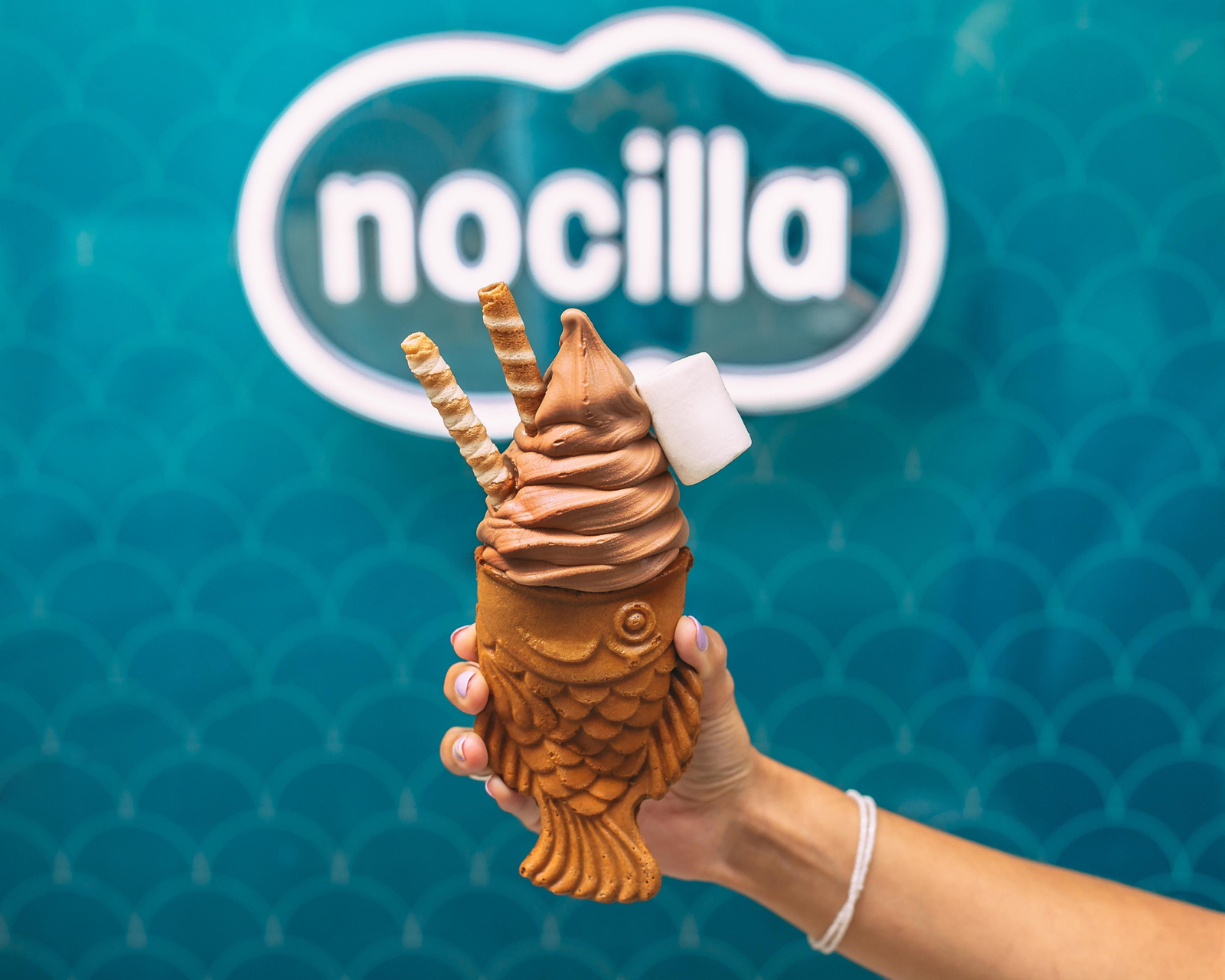 Creaciones de la heladería La Pecera