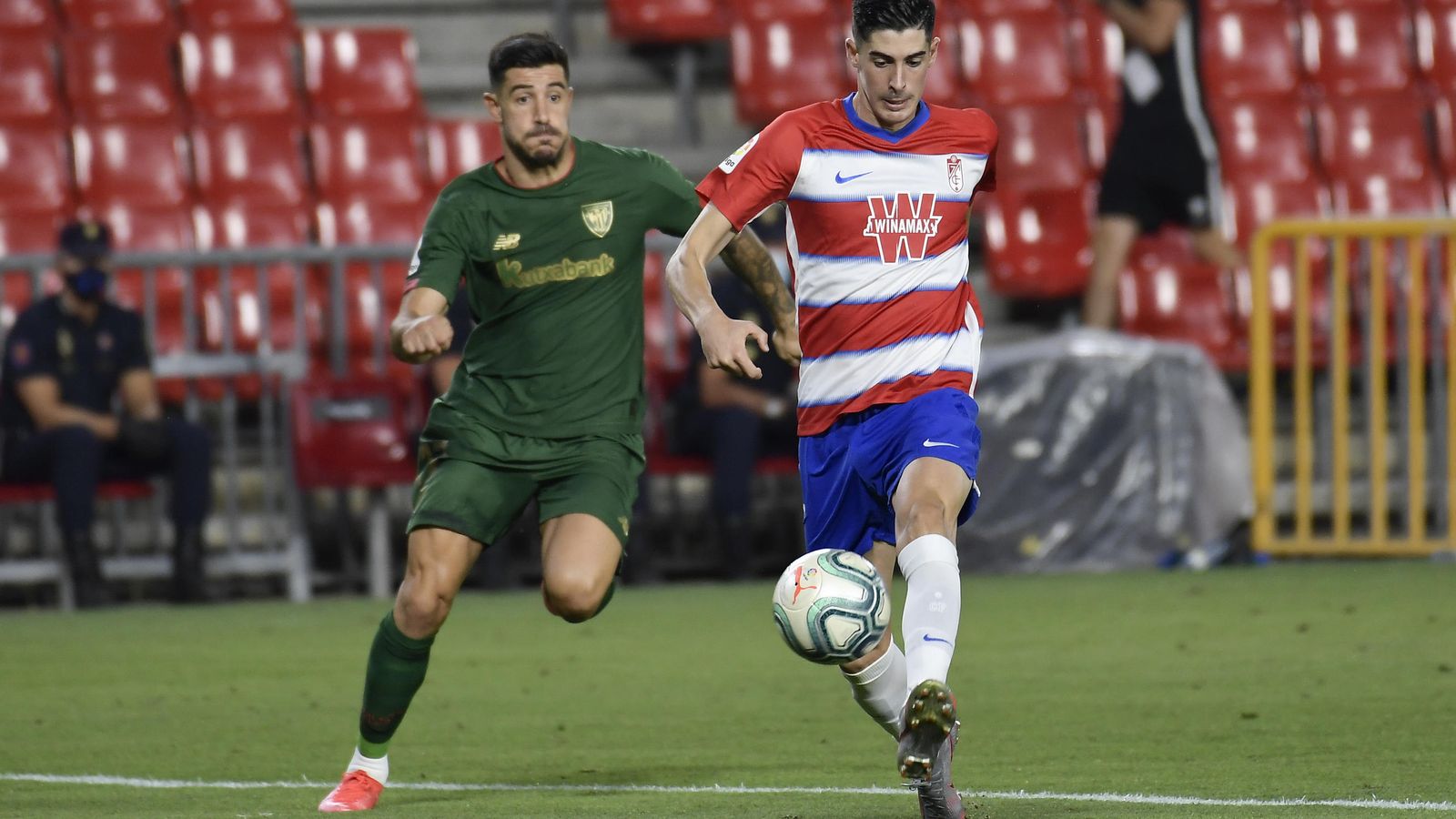 Carlos Fernández ha 'explotado' en el Granada