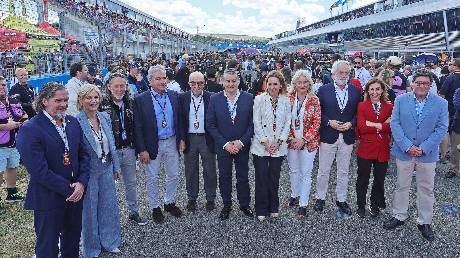 Imágenes del gran ambiente el domingo de carreras MotoGP en el Circuito de Jerez