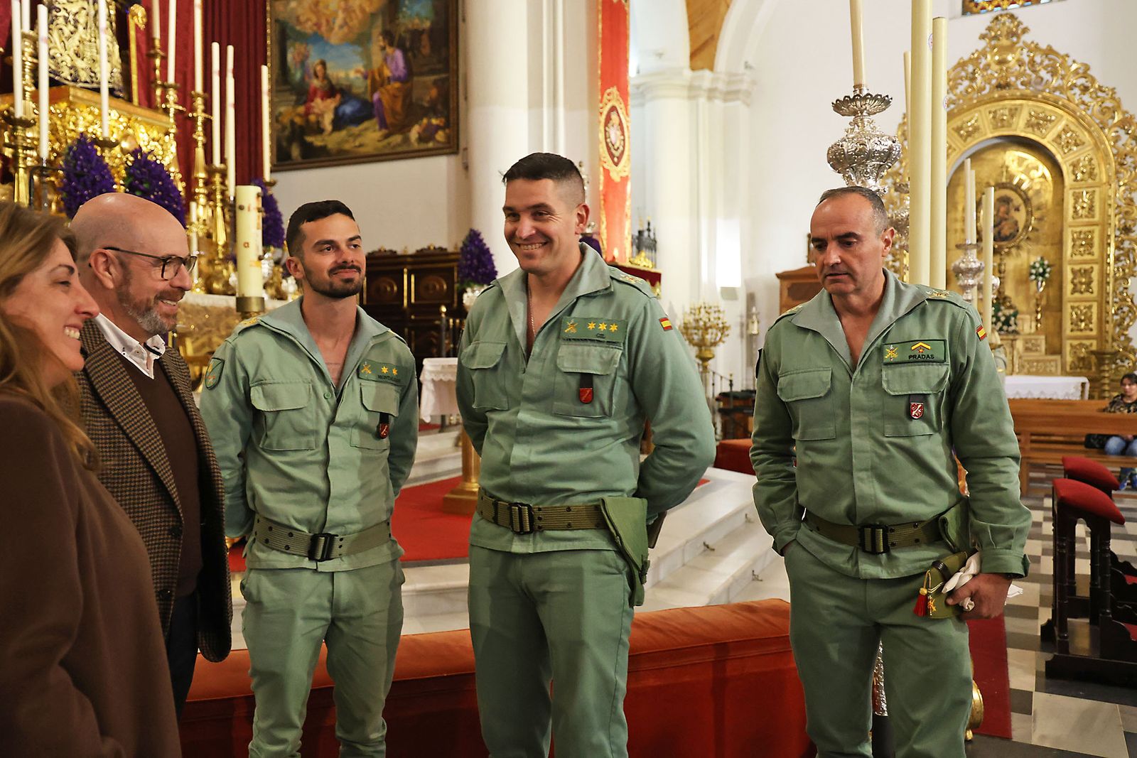 Las fotografías de los Legionarios en La Concepción