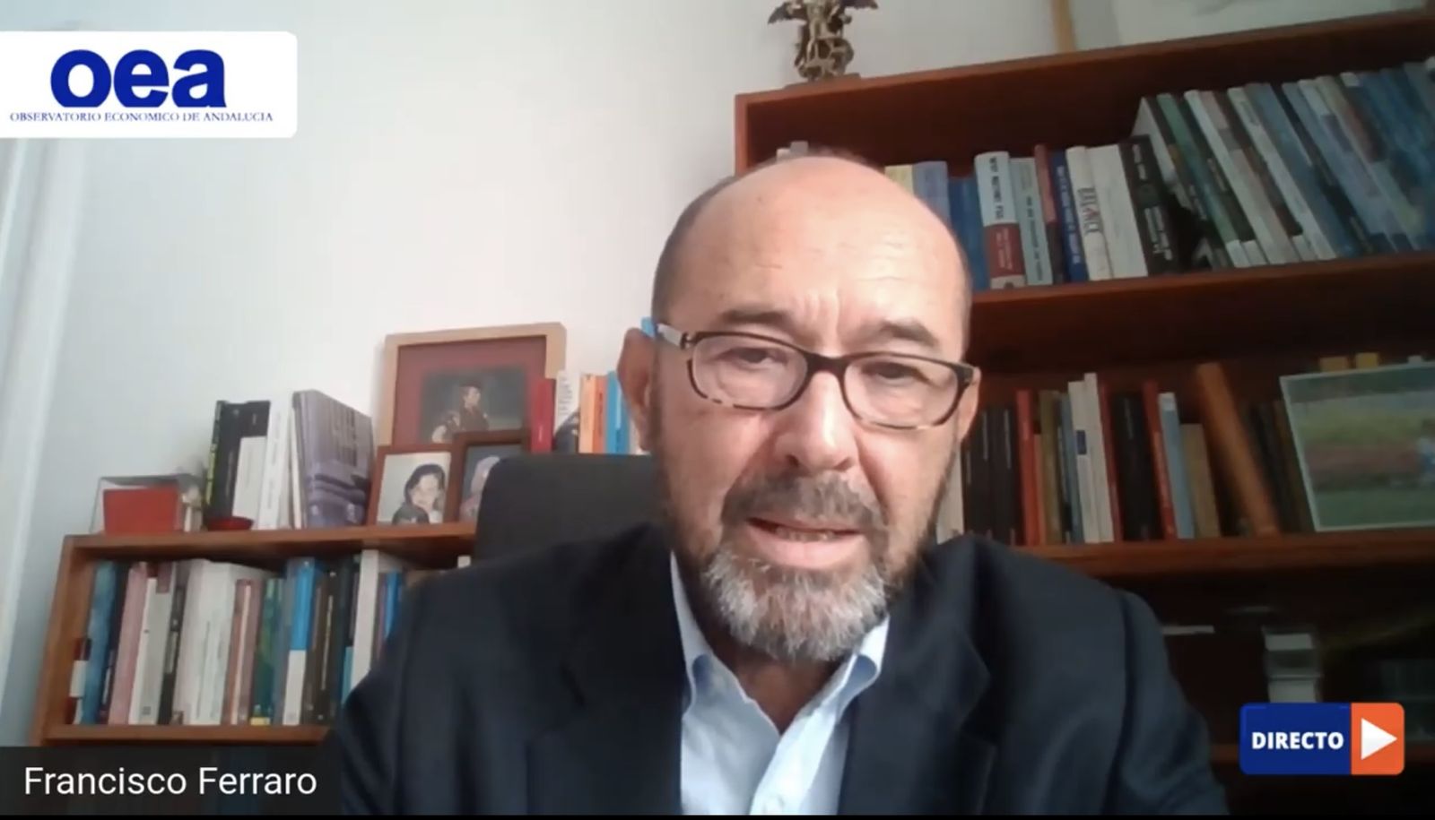 Francisco Ferraro, este martes, en Sevilla.