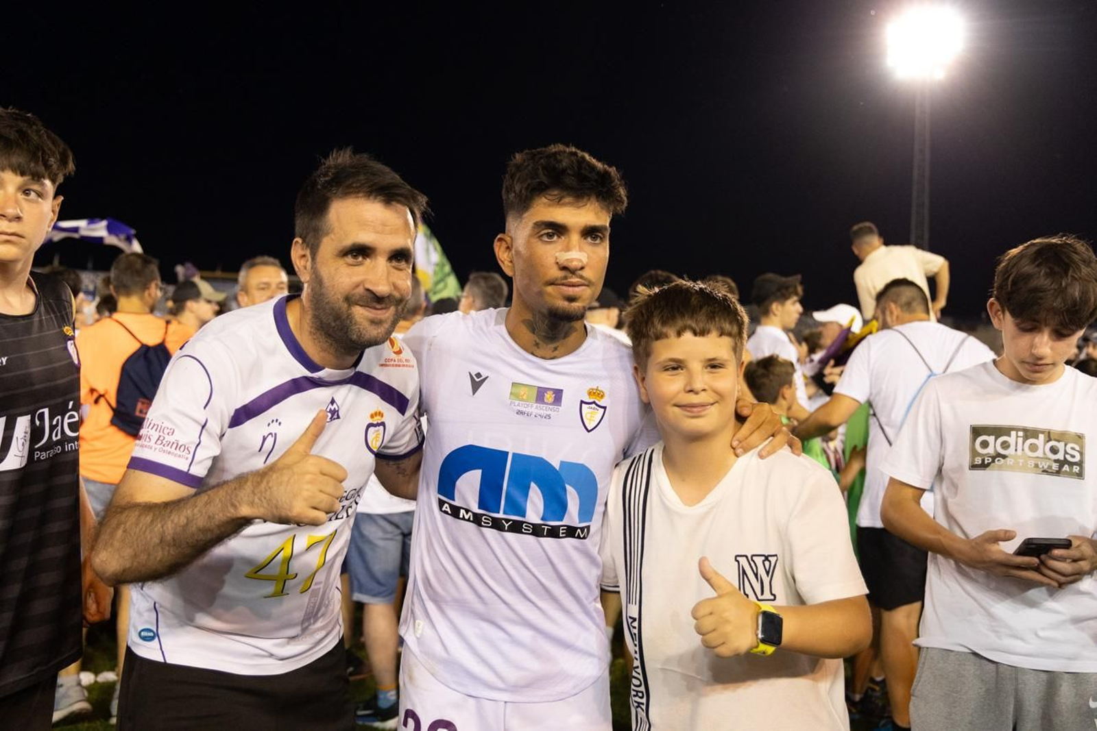 La celebración del Real Jaén.