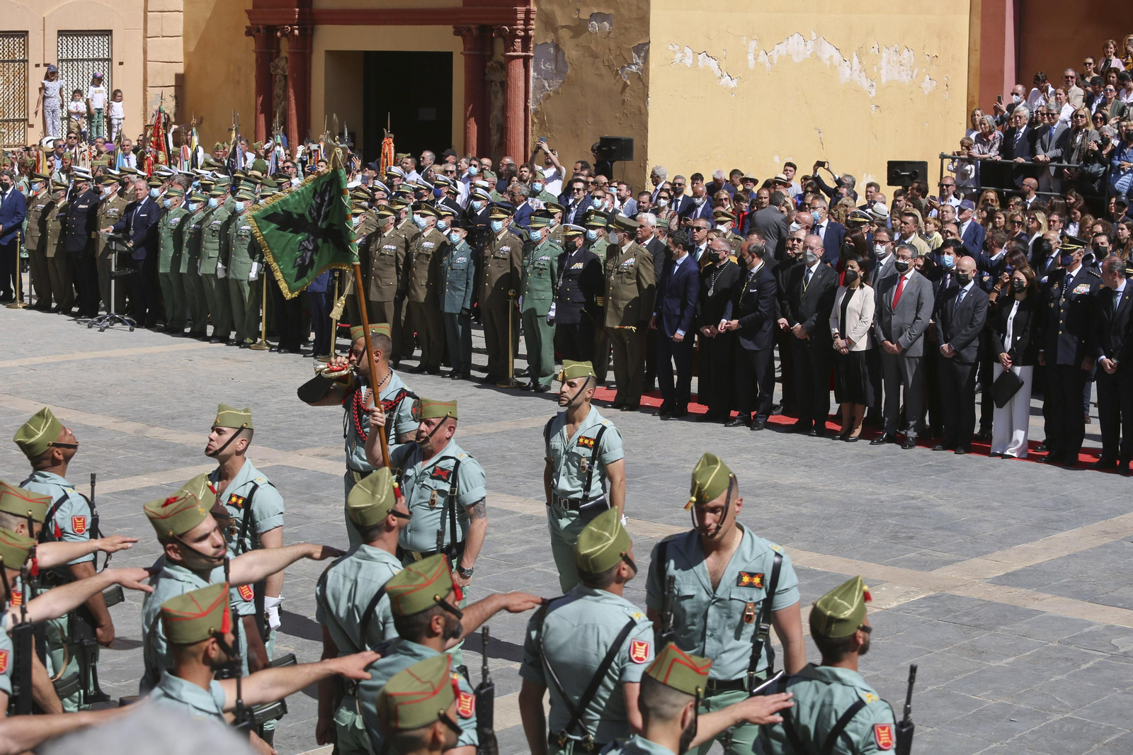 Las fotos de la Legión, en el Jueves Santo de Málaga