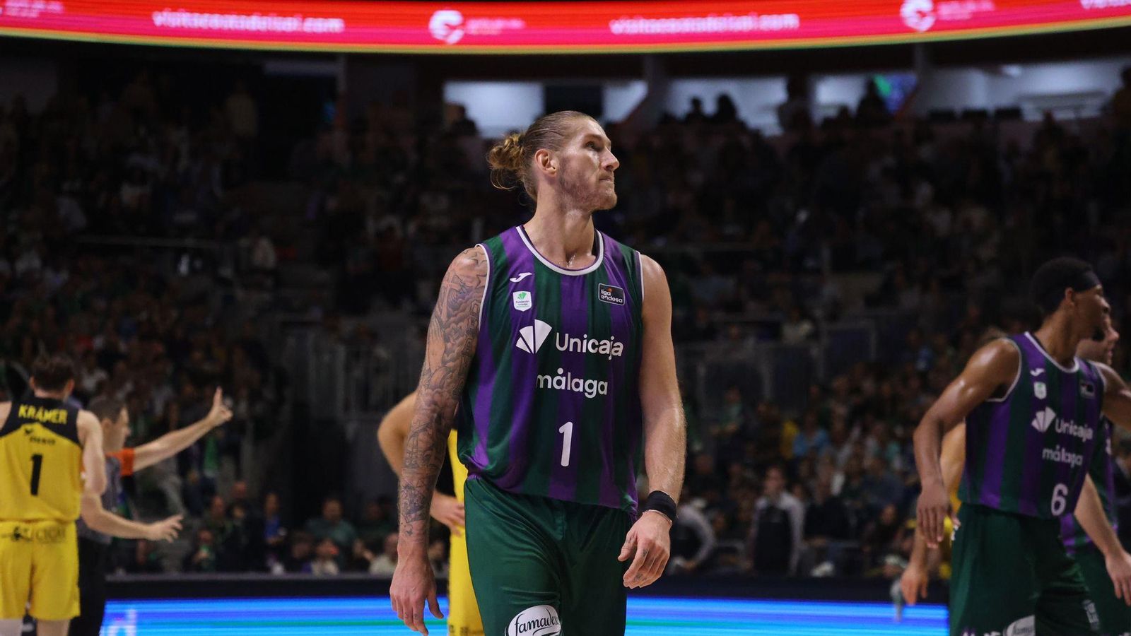 El Unicaja-La Laguna Tenerife, en fotos