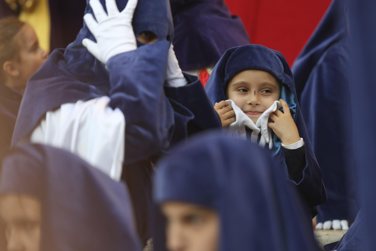 El Rico, en su procesión del Miércoles Santo en Málaga El Rico, en su procesión del Miércoles Santo en Málaga