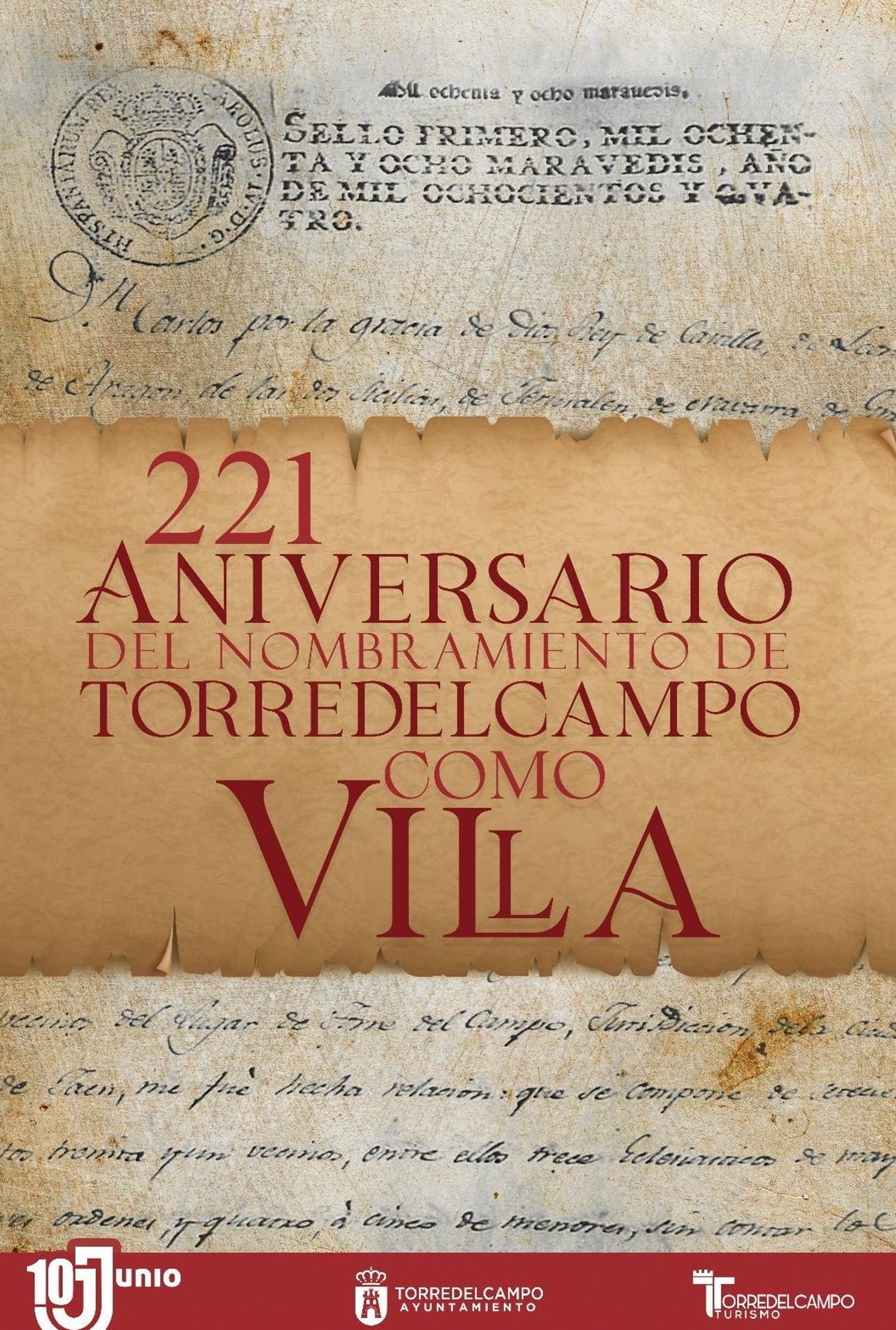 El rey Carlos IV otorgó la independencia de la Villa de Torredelcampo hace 221 años.