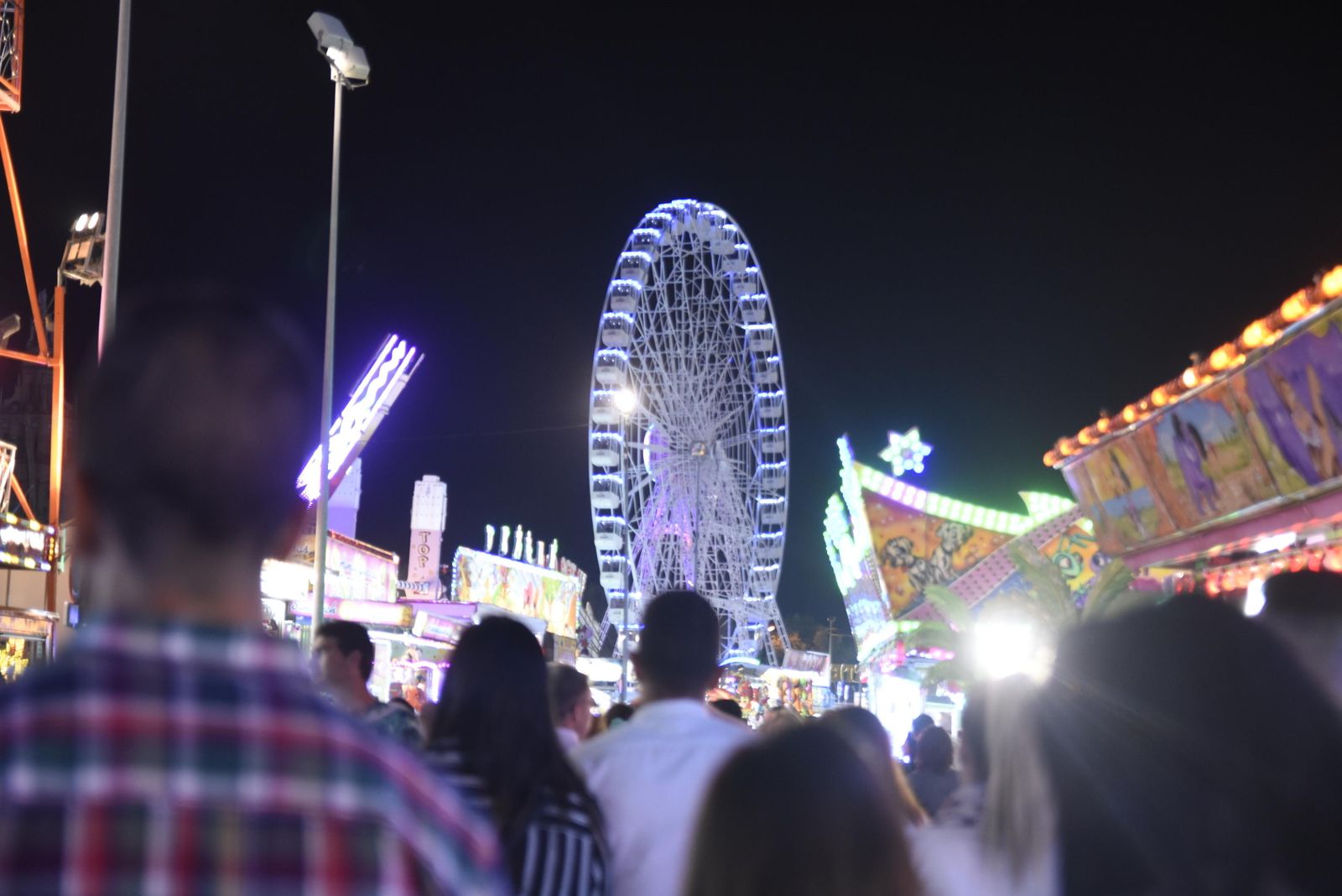 Imágenes de la primera noche de Feria