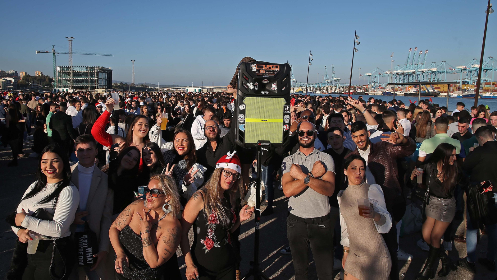 Celebración del 24 de diciembre en el Campo de Gibraltar