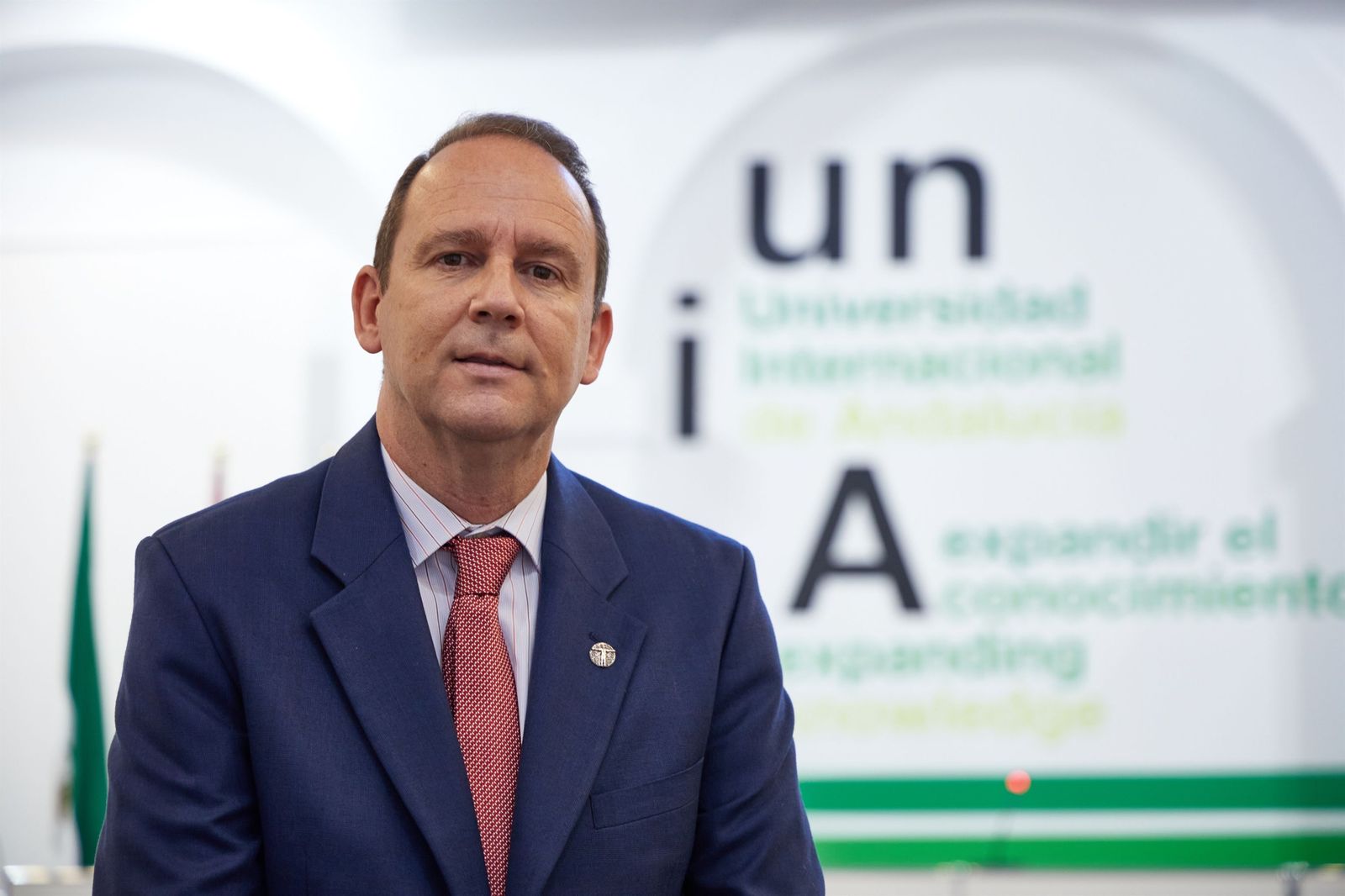 José Ignacio García, rector de la UNIA