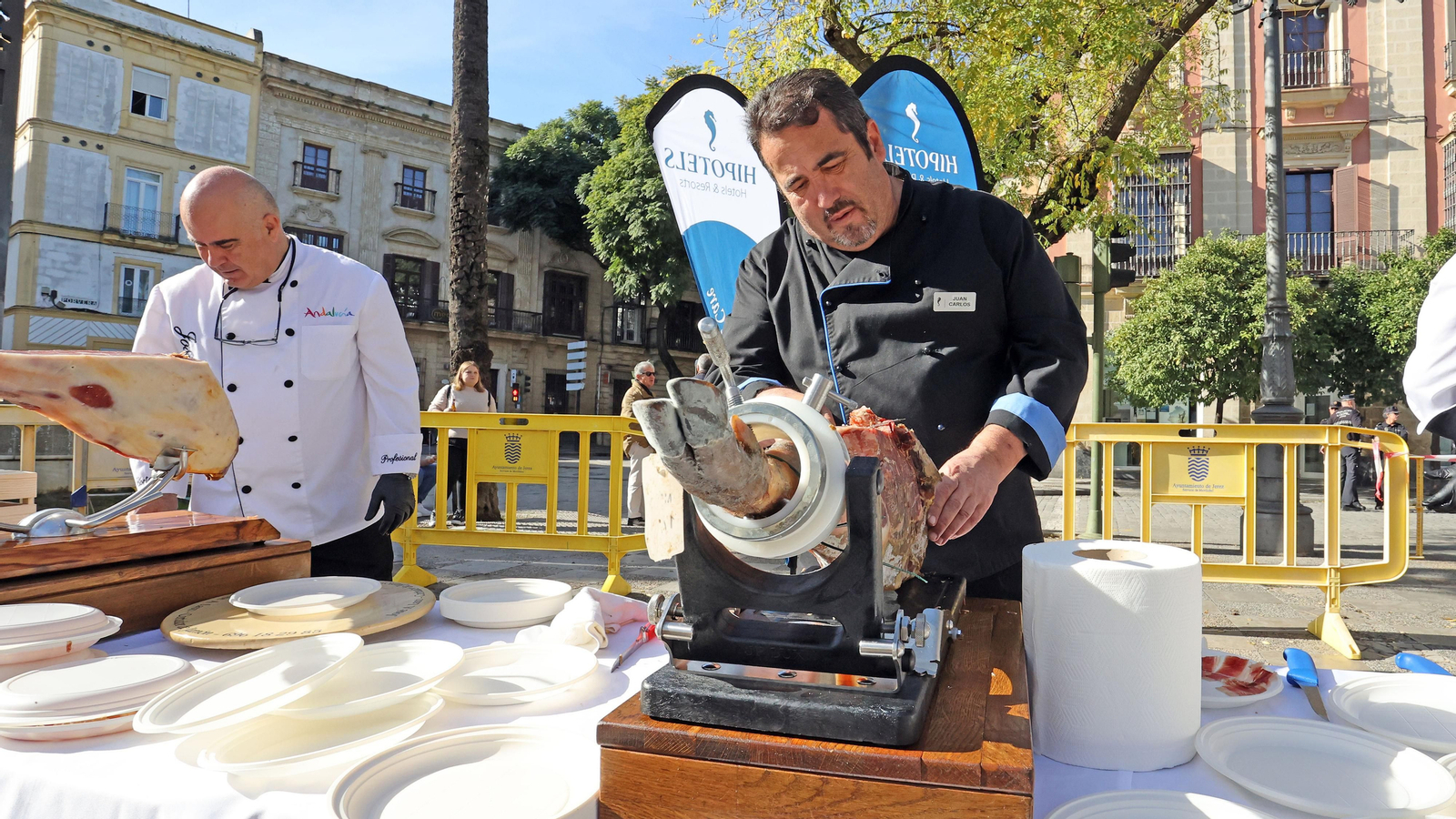I Encuentro de Cortadores de Jamón Solidarios de Jerez