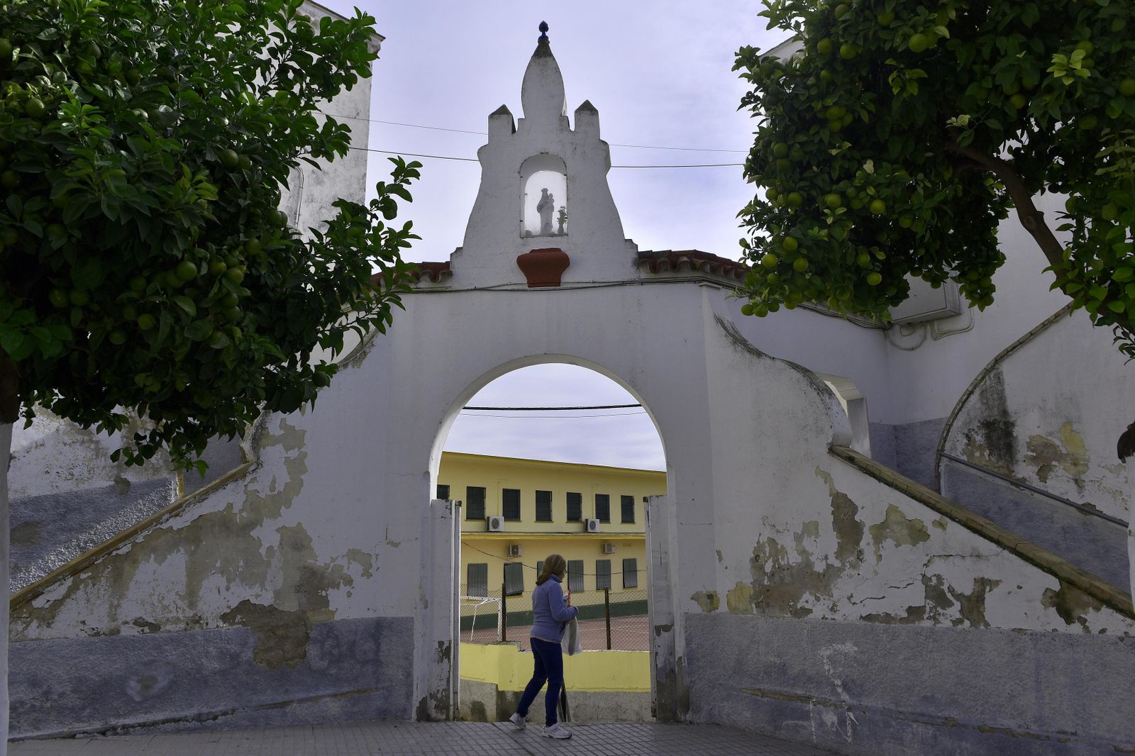 La barriada de El Monumento, en imágenes
