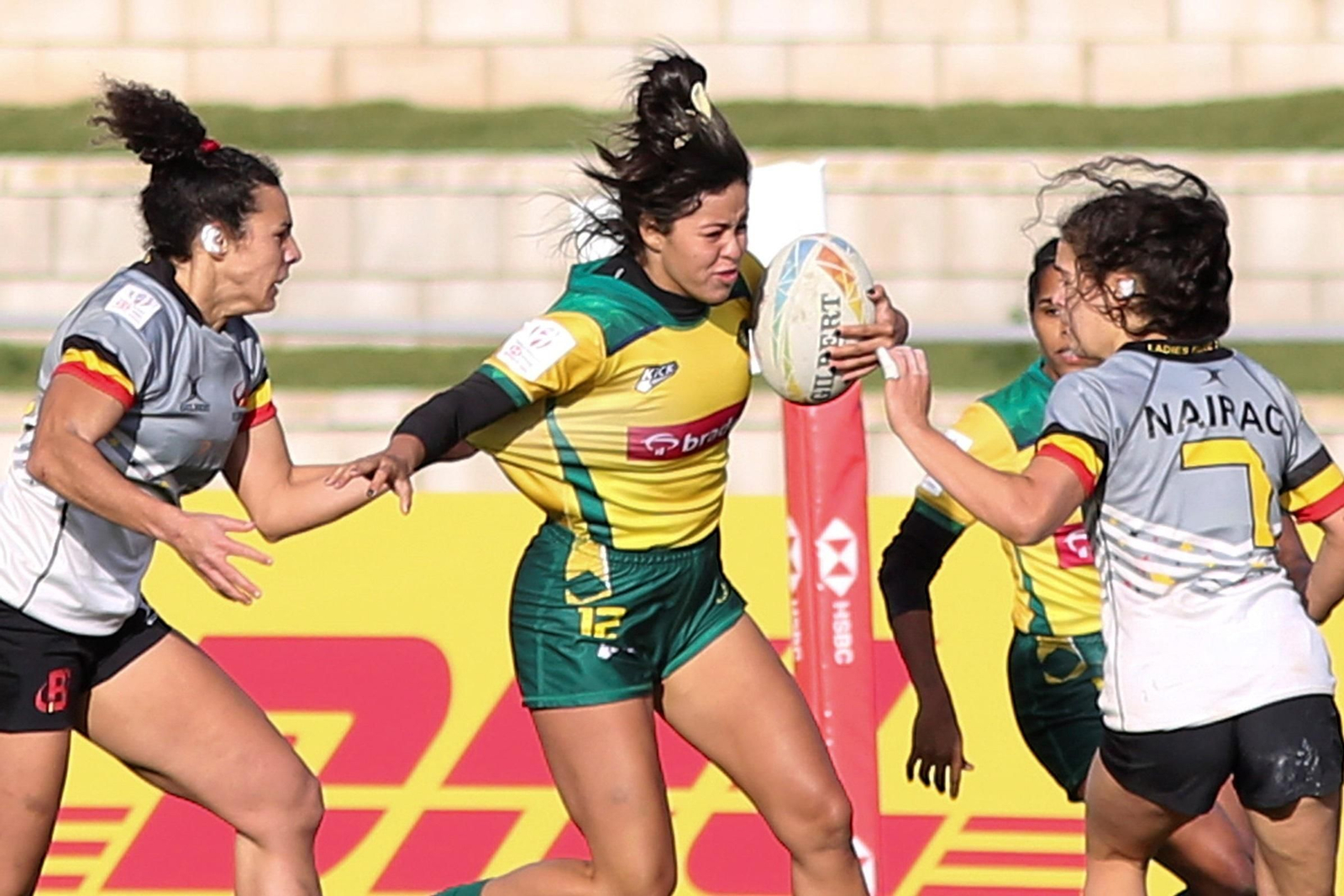 En fotos, la segunda jornada de las HSBC World Rugby Sevens Series en Málaga