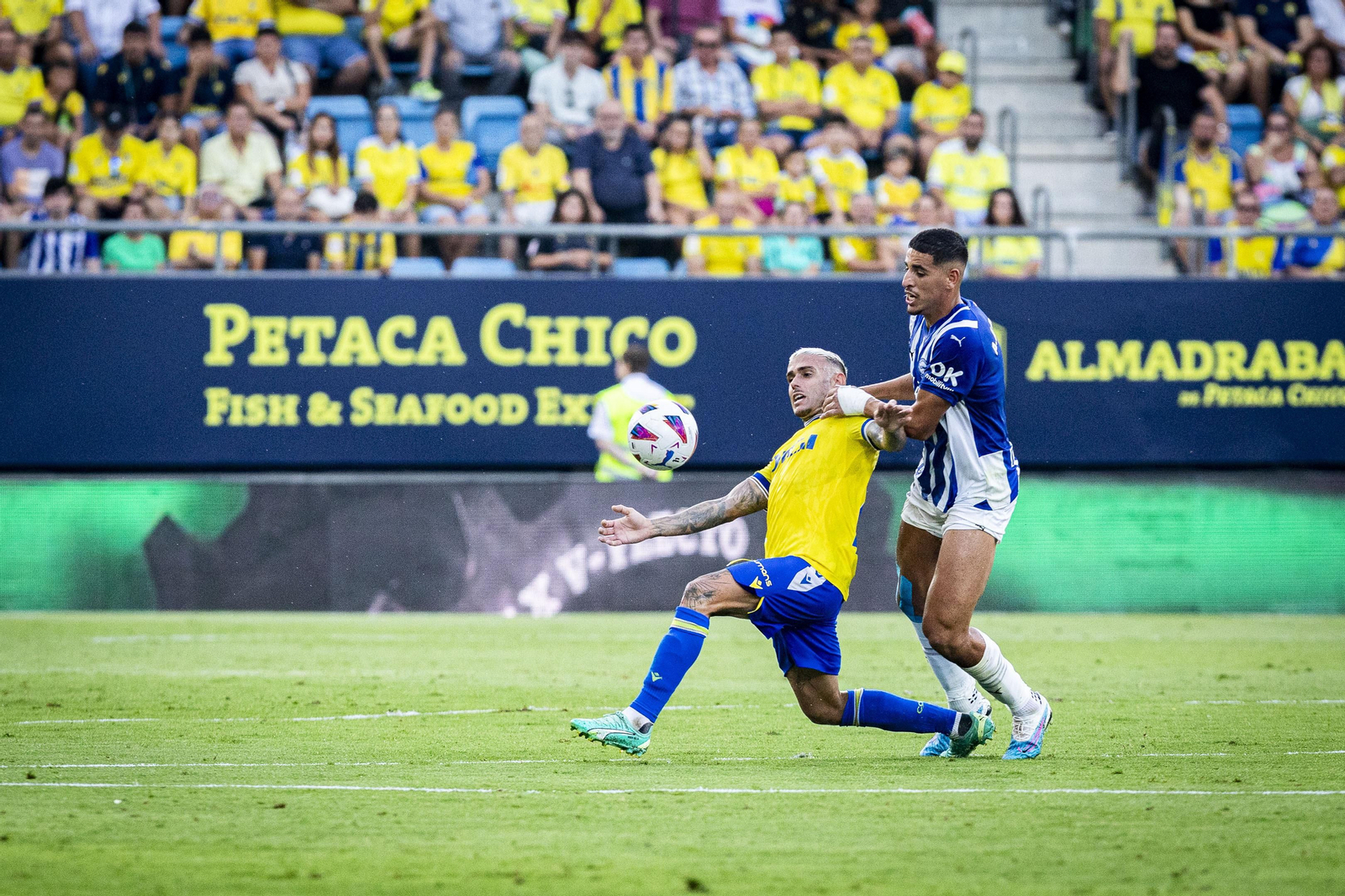 Imágenes del partido Cádiz-Alavés