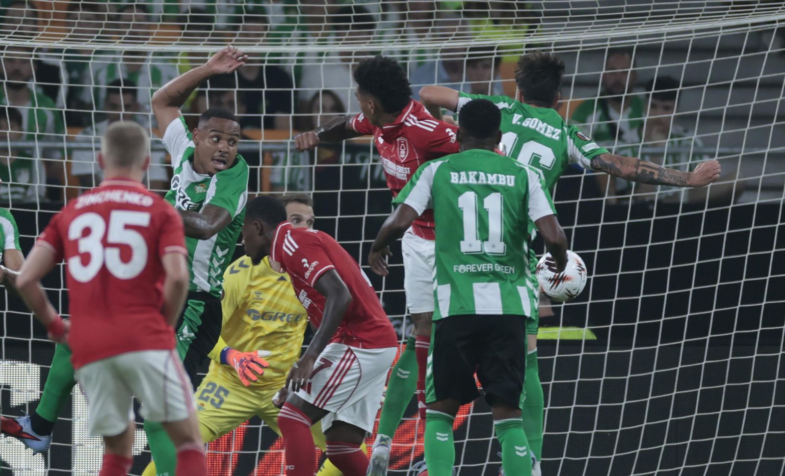Las fotos del Betis - Nottingham Forest