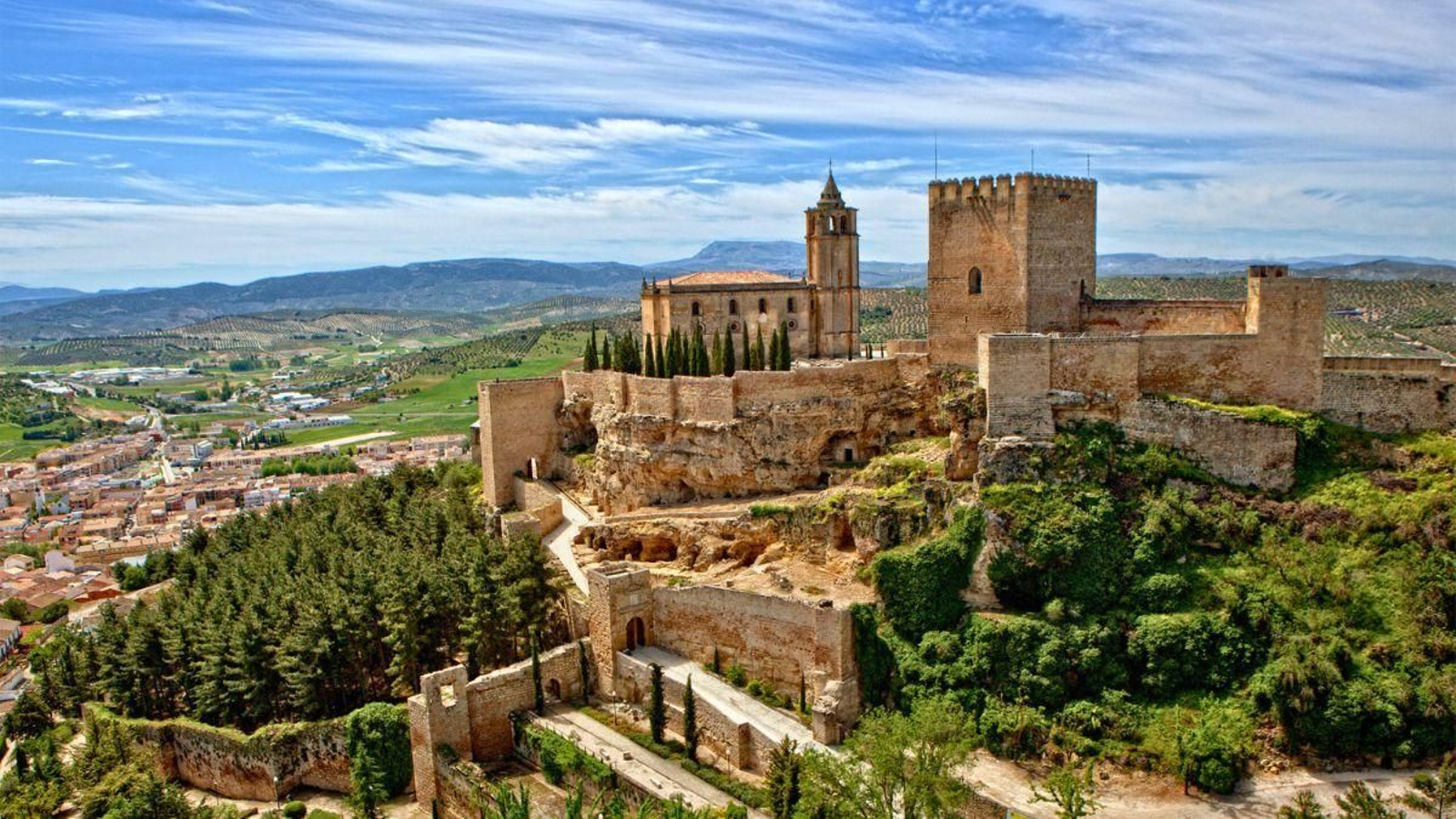 La Fortaleza de la Mota, en Alcalá la Real, es uno de los castillos más visitados de la Sierra Sur de Jaén.