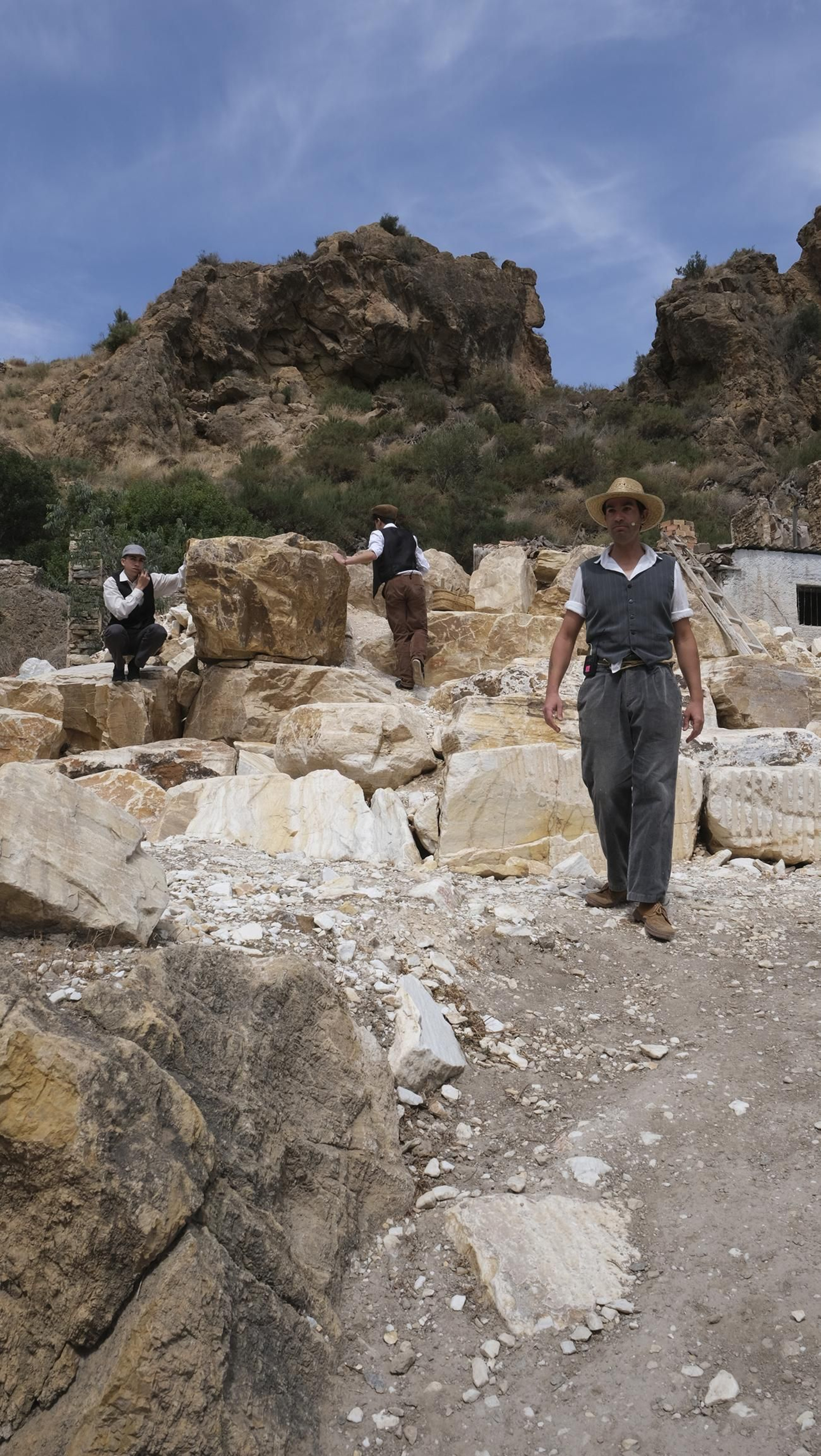 Imágenes de la recreación histórica Canteros y Caciques, en Macael