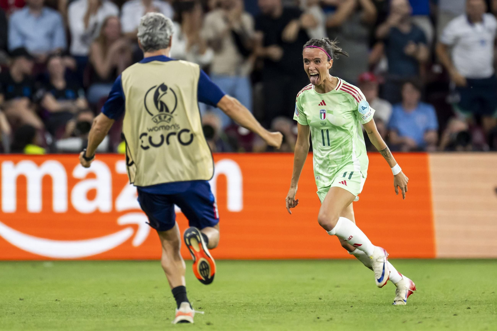 Las imágenes del Inglaterra-Italia