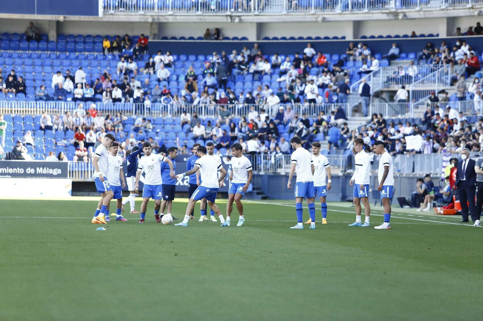 Las fotos del Málaga CF-Real Valladolid