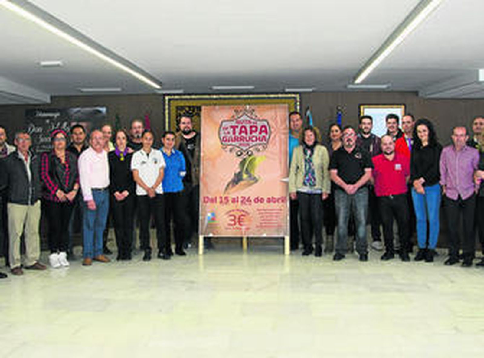 Casi cuarenta bares y restaurantes participarán en la I Ruta de la Tapa de Garrucha.