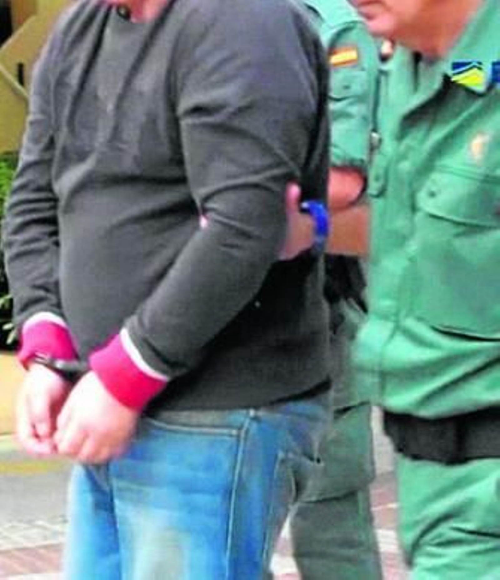Robert Dawes, detenido por la Guardia Civil.