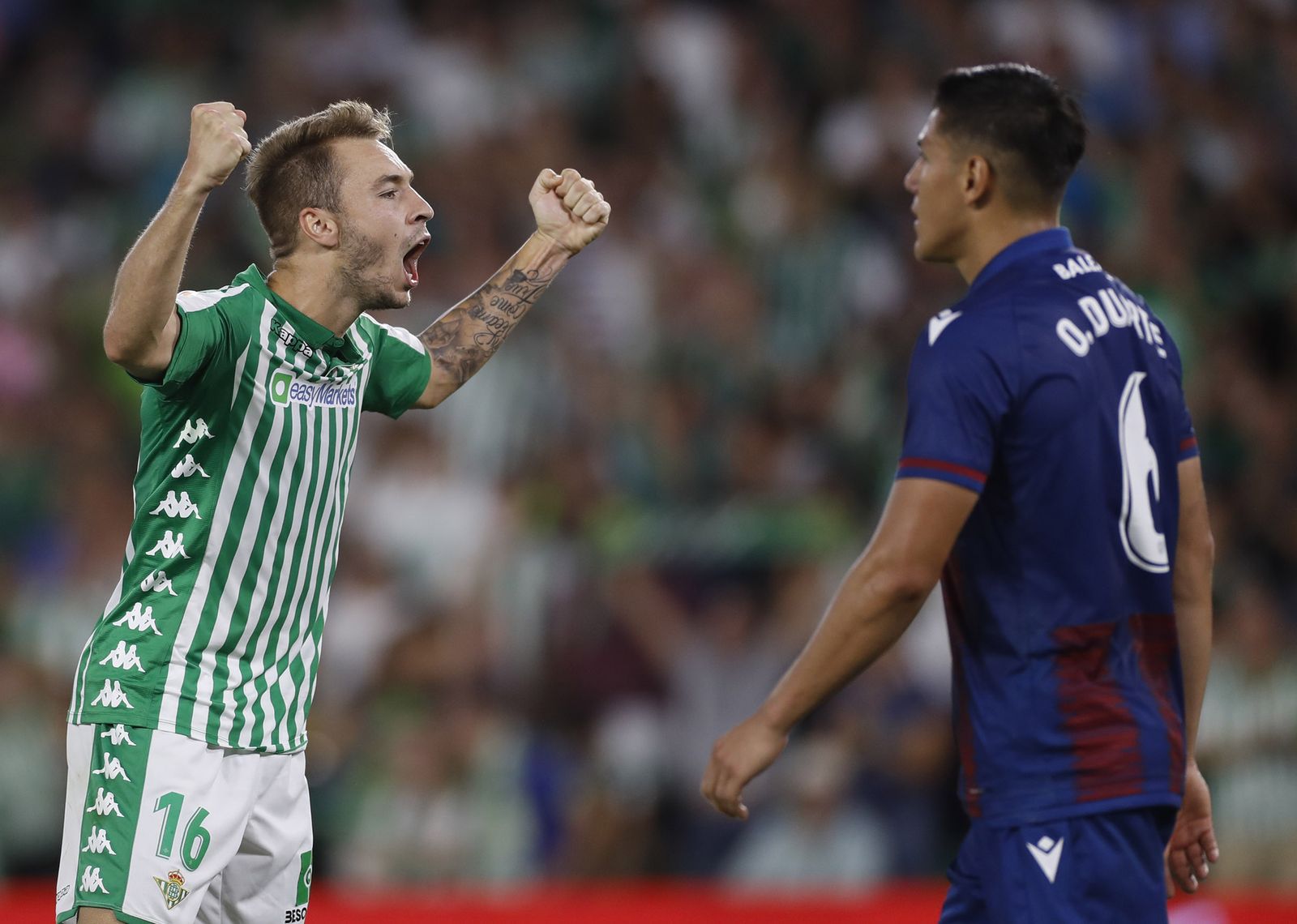 El Betis-Levante, en imágenes