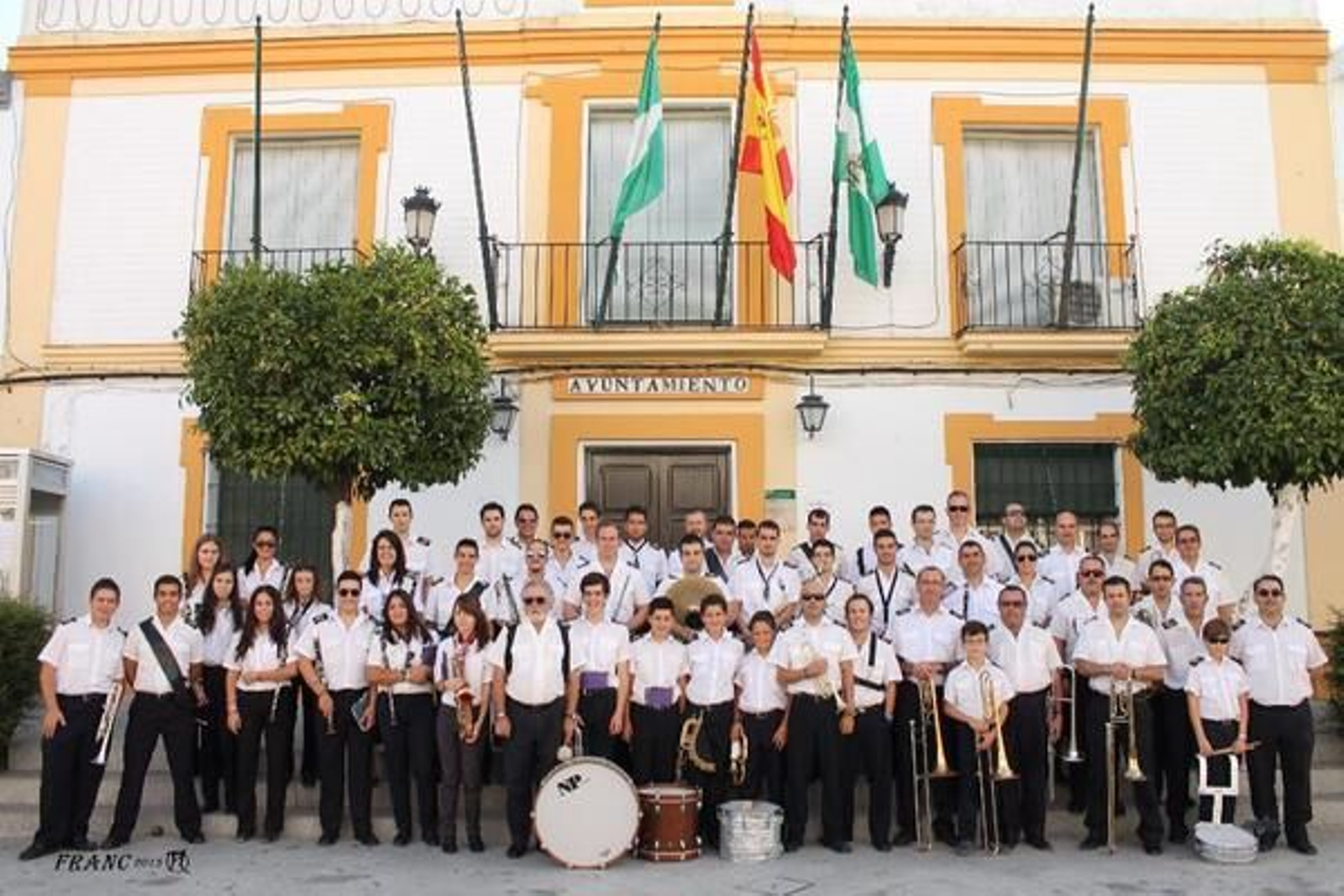 La Banda de Carrion hacia 1990.