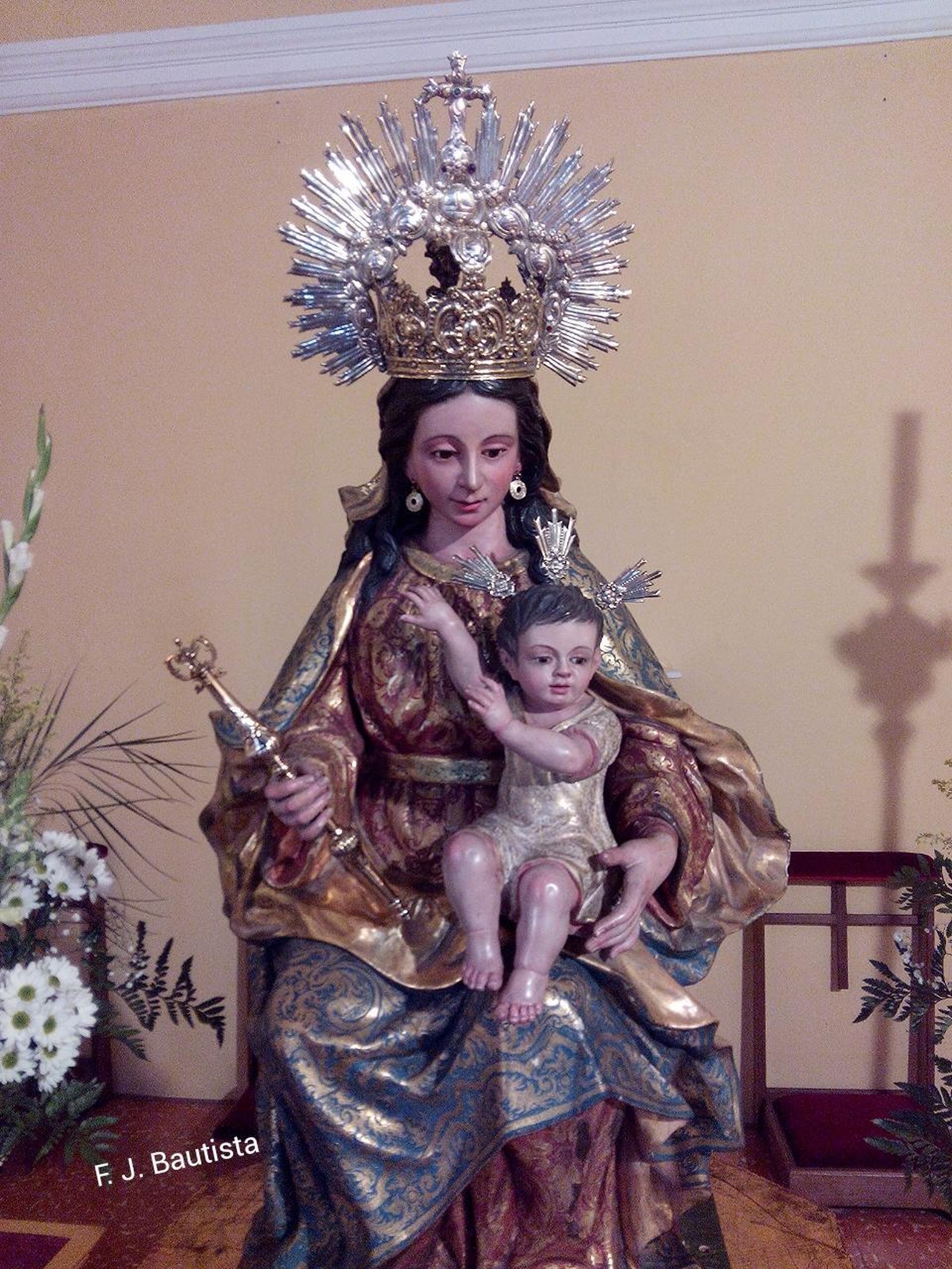 Fue tallada en 1972 antes del nacimiento de la asociación