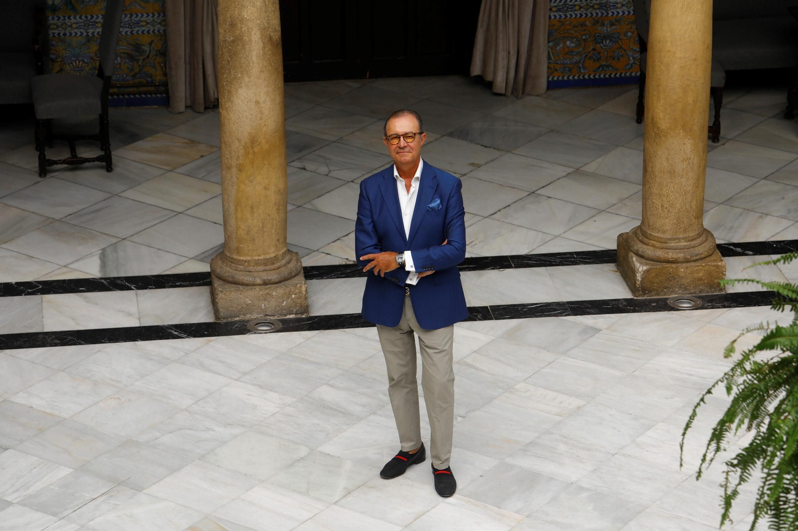 Nicolás de Bari Millán Cruz, en el Real Círculo de la Amistad.