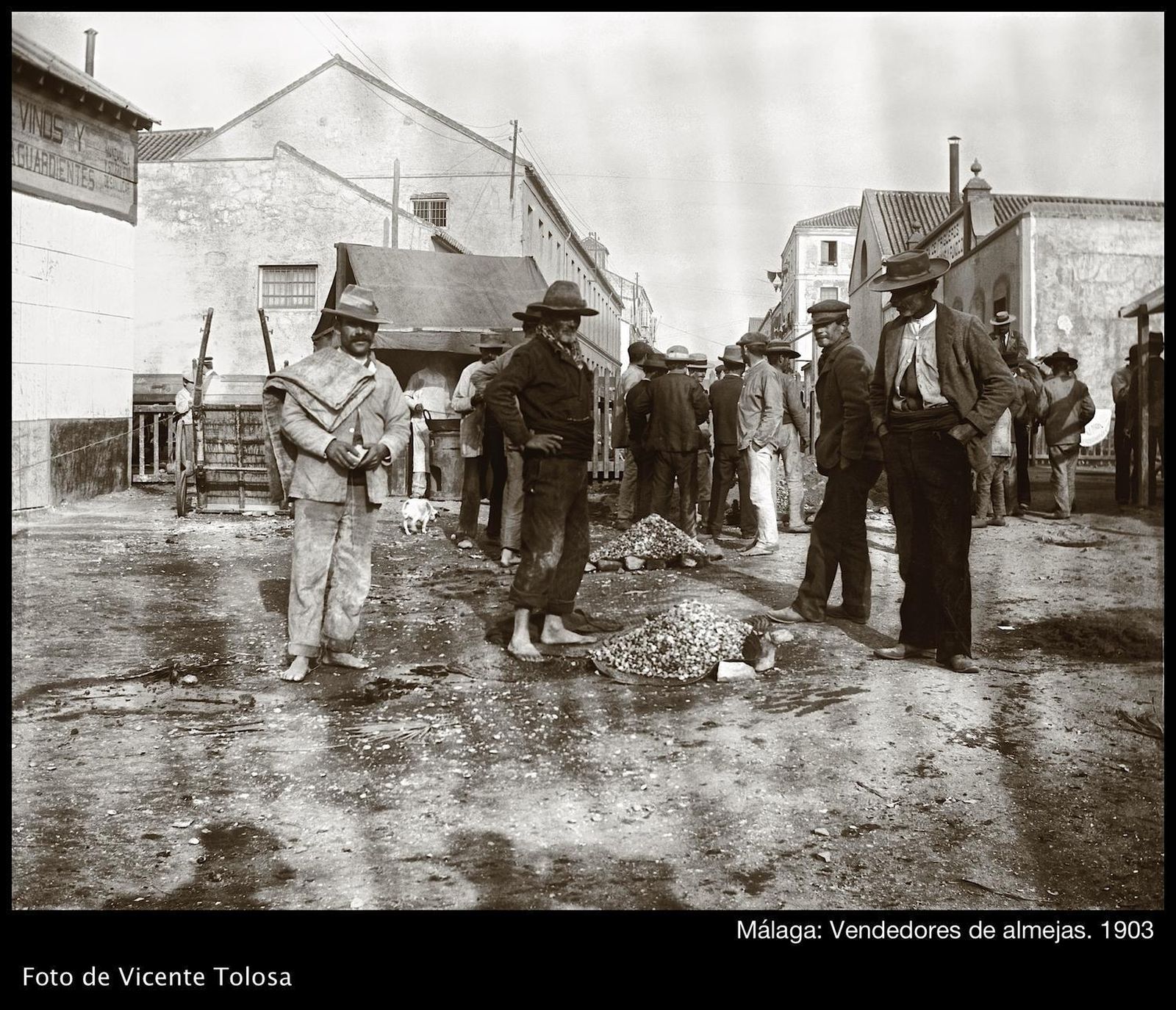Una zona de almacenes con olor a pescado y mar