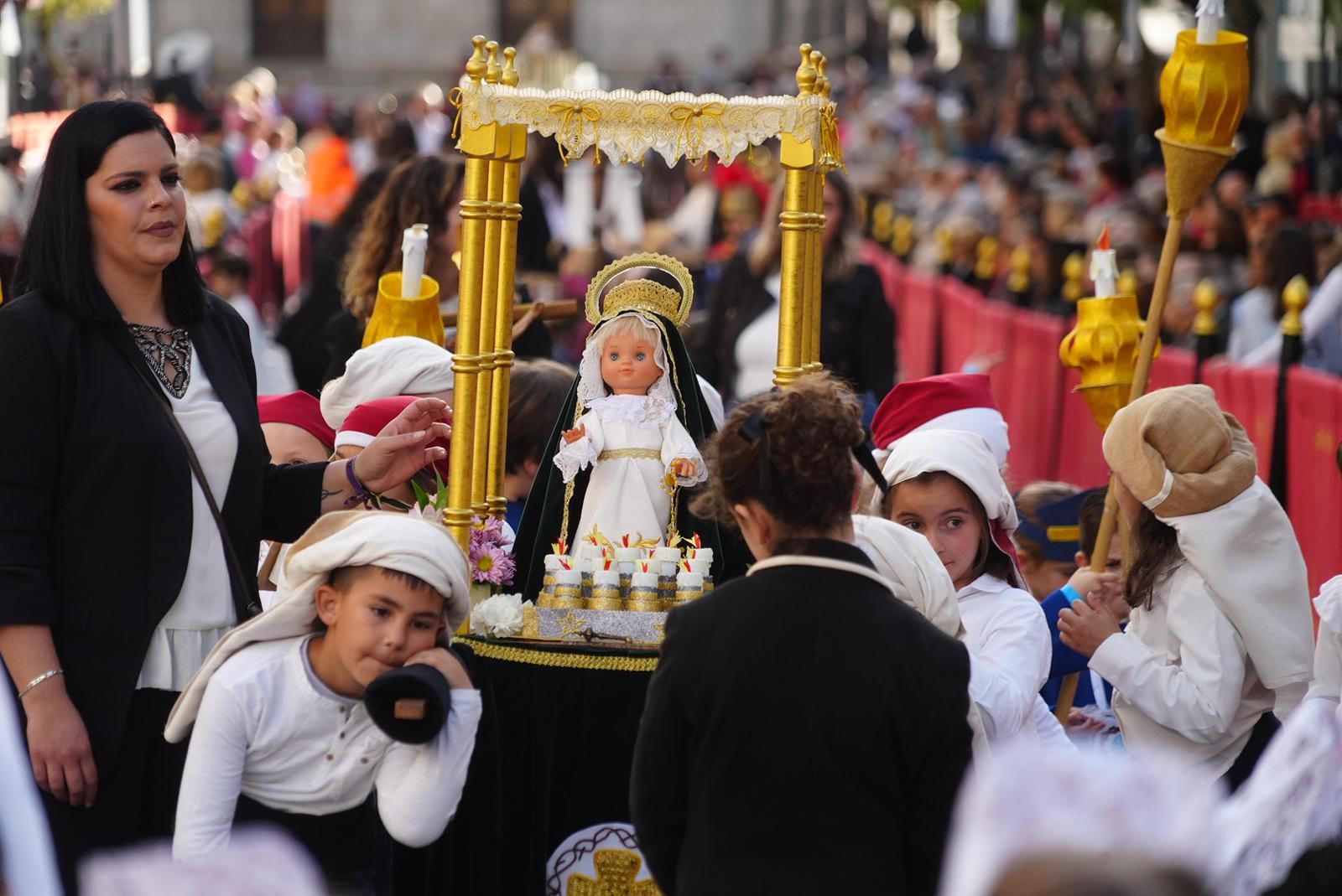 Las mejores imágenes del desfile infantil de Semana Santa de Pozoblanco