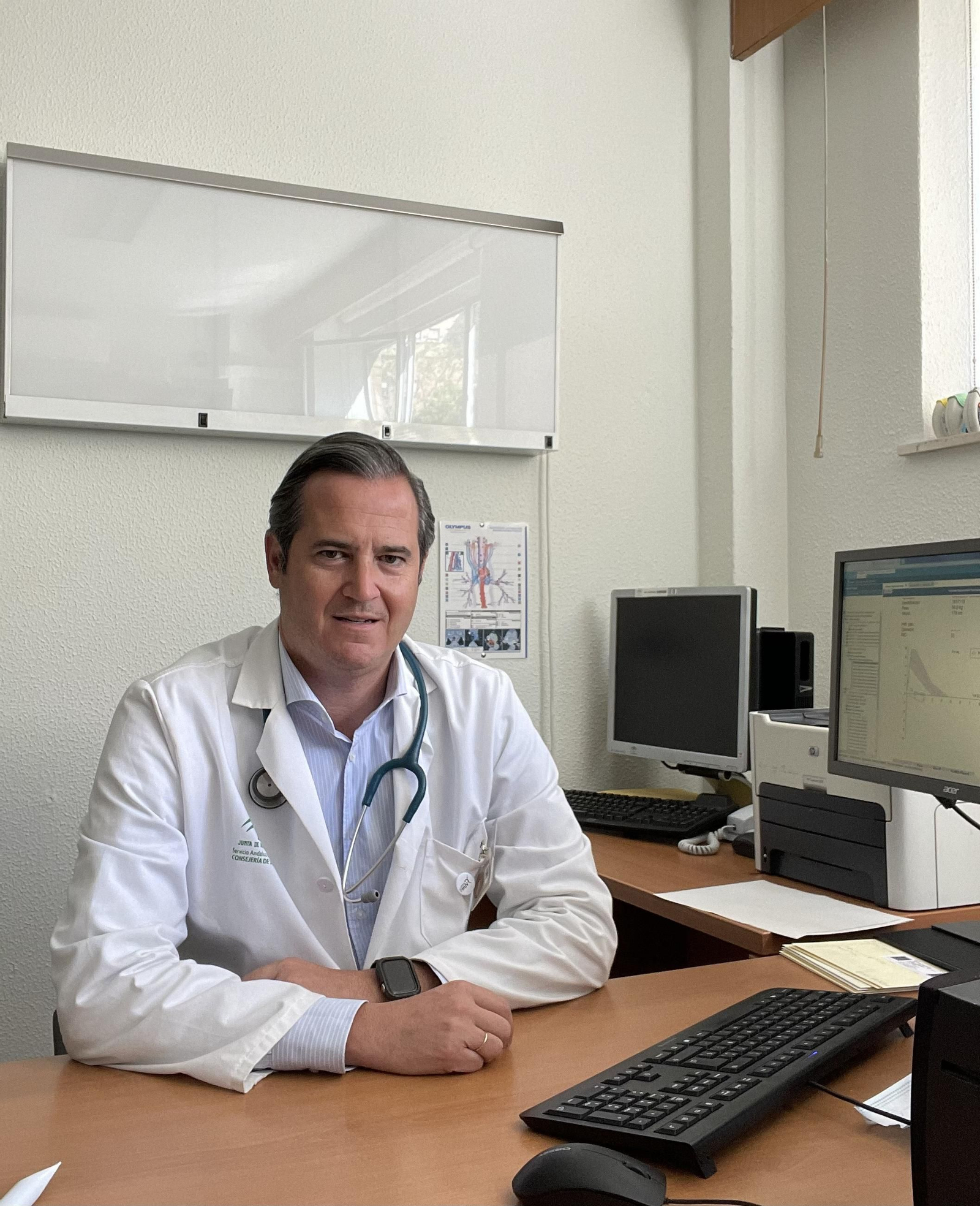 El doctor Eduardo Márquez.