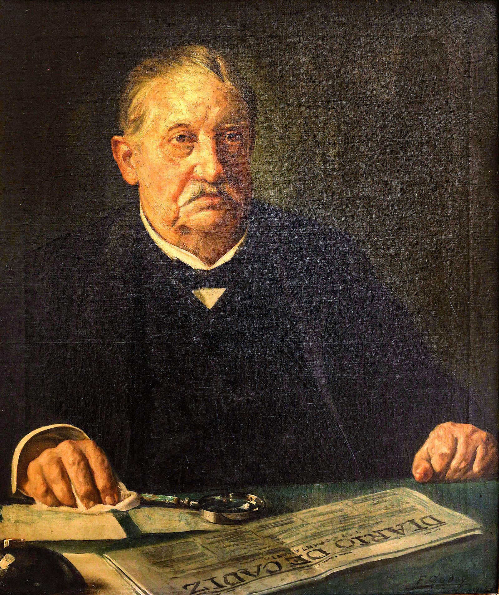 Federico Joly, fundador de 'Diario de Cádiz'.