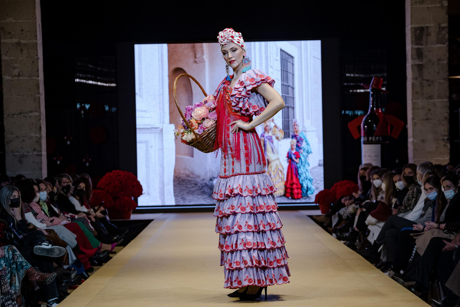 El desfile de Rocío Peralta en la Pasarela Flamenca de Jerez, todas las fotos