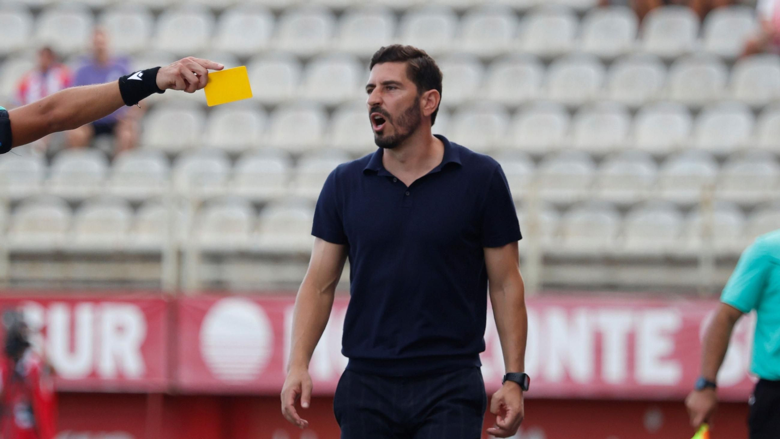 Javi Vázquez, técnico del Algeciras.