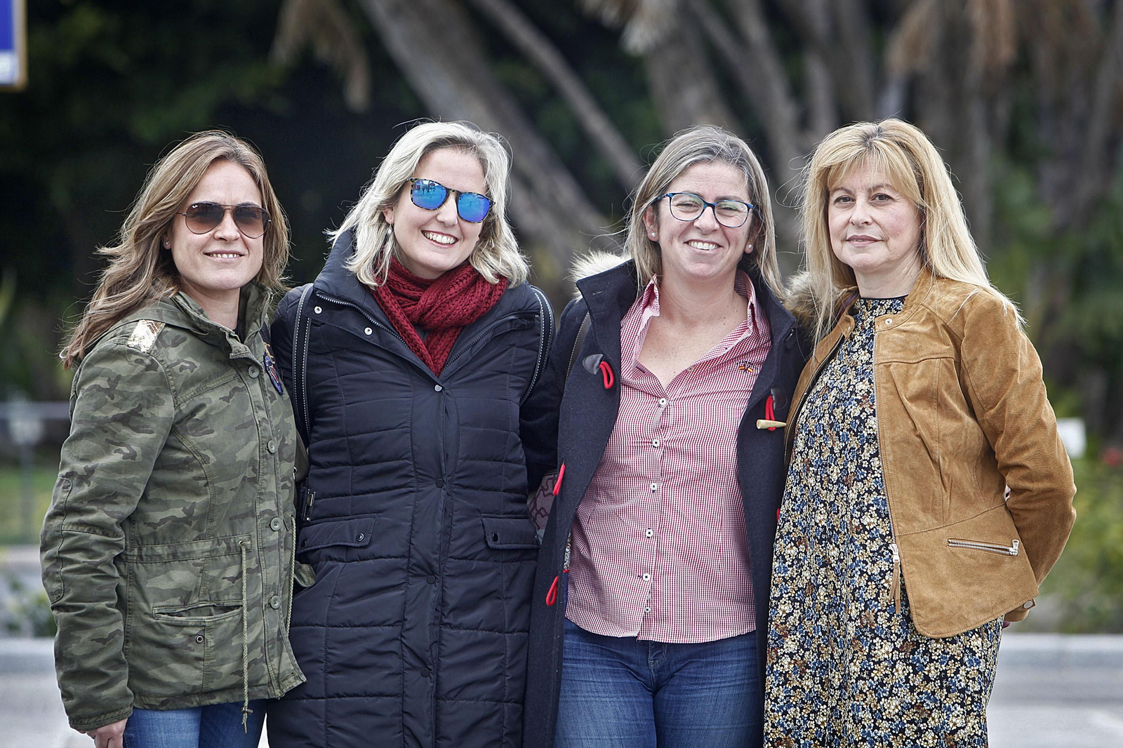 De izquierda a derecha, Mª Paz Abad, Arancha García, Mercedes Almagro y Olga Pérez.