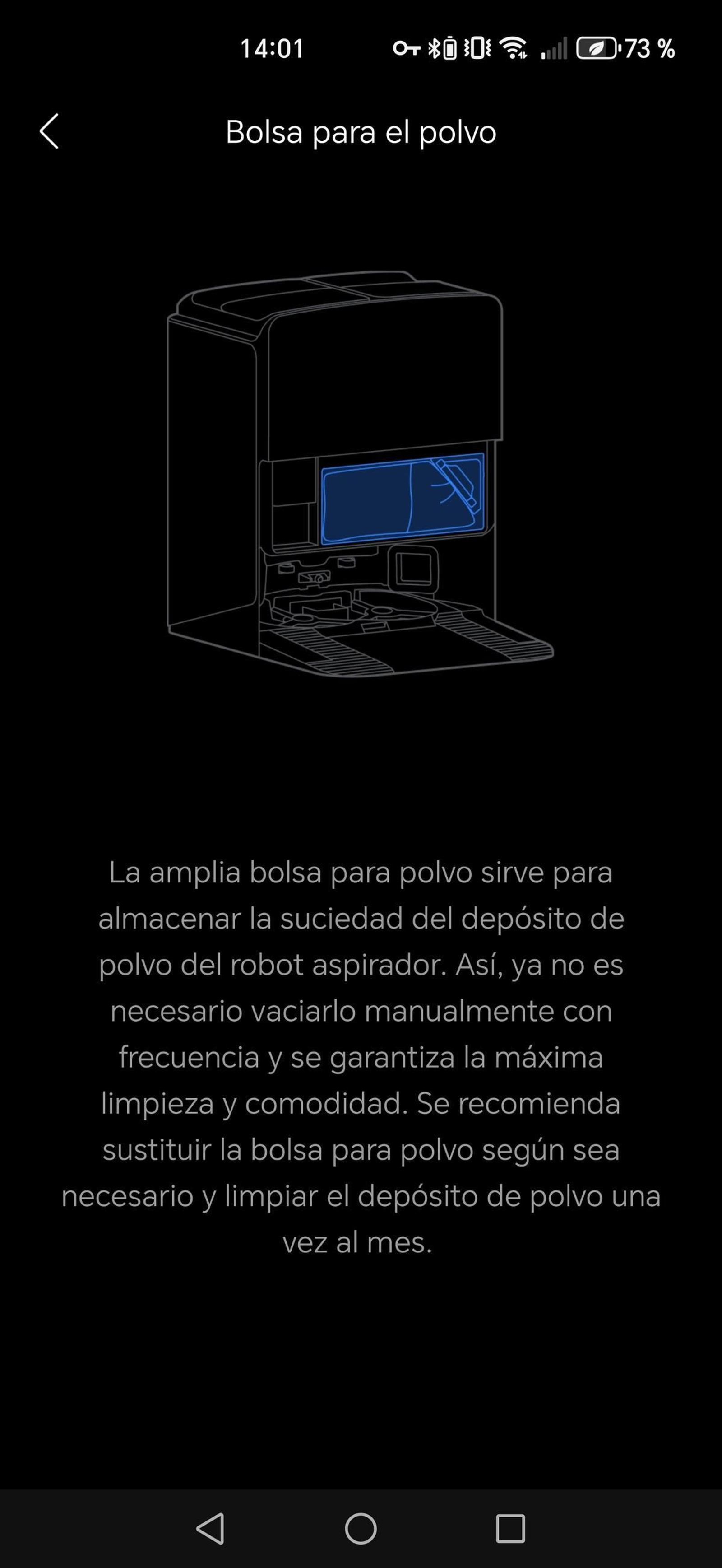 Aplicación Roborock - Robot aspirador Saros Z70