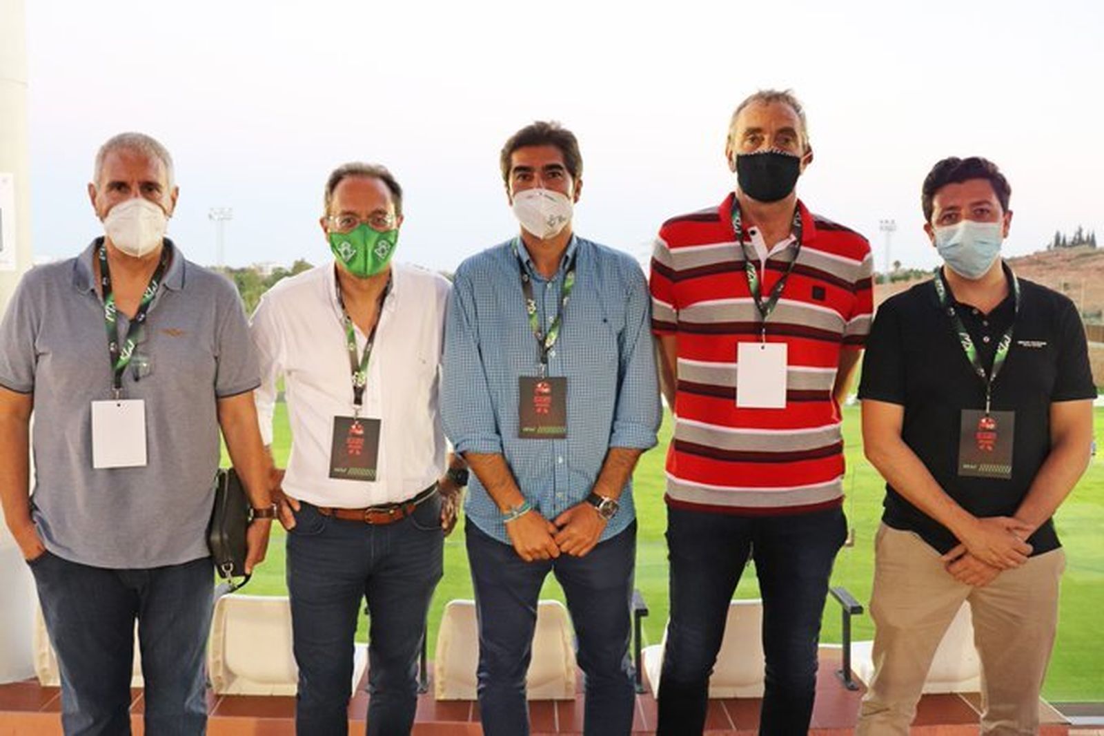 Antonio Cordón junto a Ozgur Unay, Ángel Haro, Rubén Cousillas y Miguel Calzado.