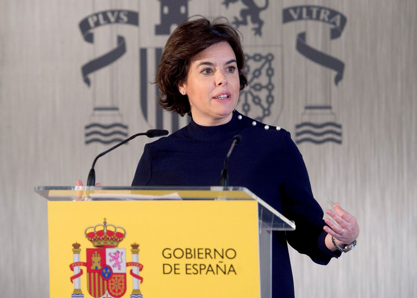 Soraya Sáenz de Santamaría.