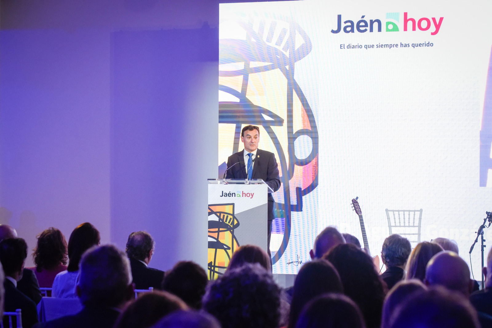 Acto de inauguración del nuevo periódico del Grupo Joly, Jaén hoy