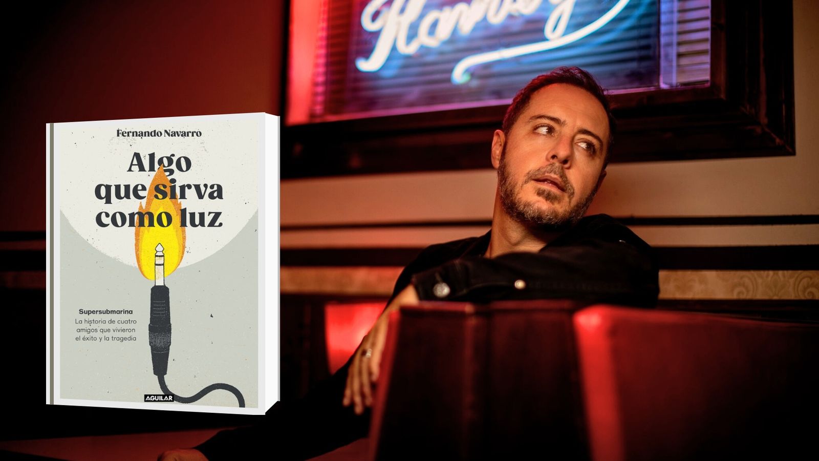 El periodista musical y escritor Fernando Navarro estará en Jaén el jueves 29 de enero para presentar el libro que narra la historia de Supersubmarina.