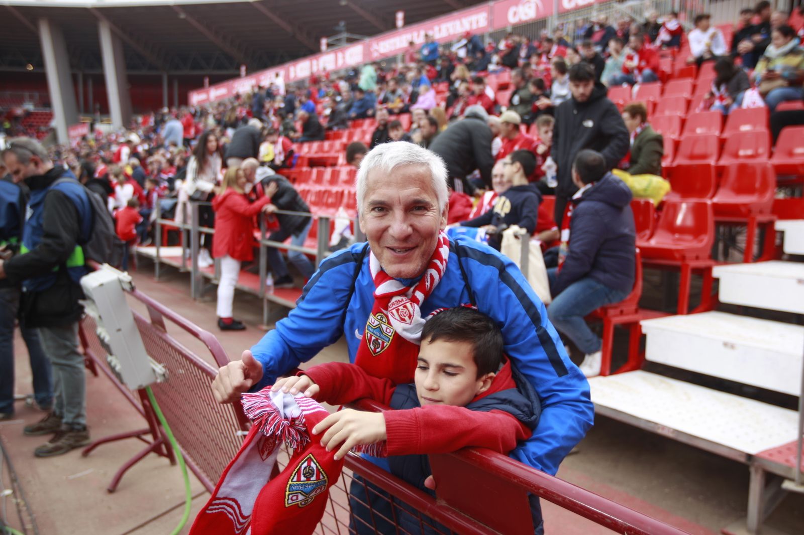 Imágenes del partido U.D. Almería-Real Sociedad