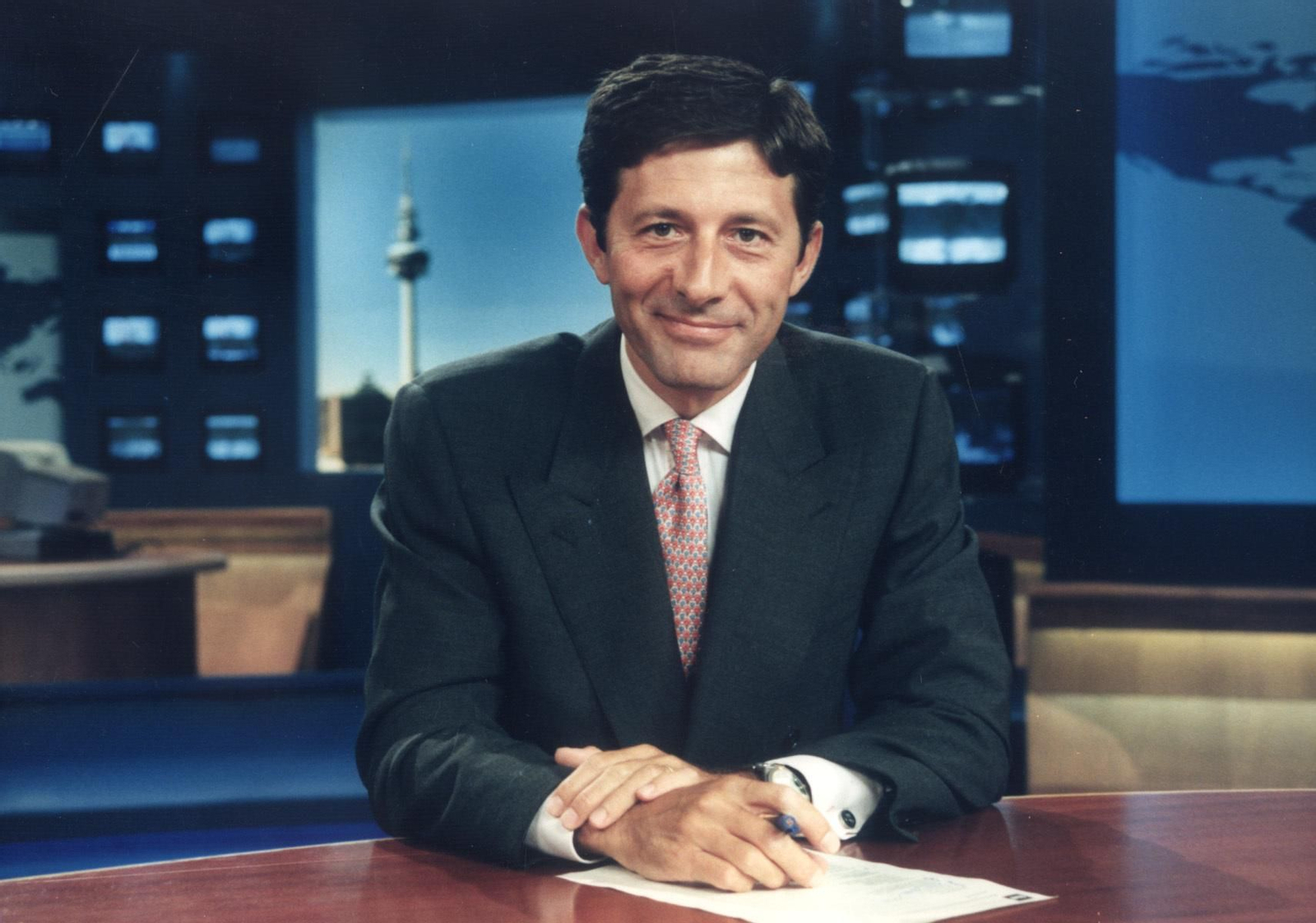 Jesús Álvarez en 2004. Poco antes había trabajado junto a Letizia Ortiz