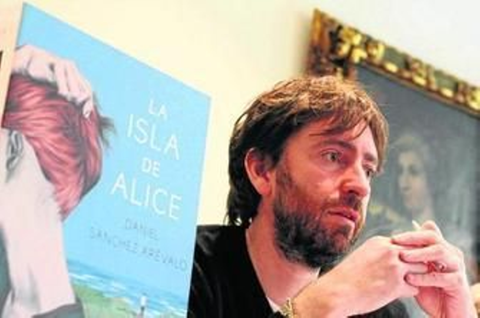 La ganadora del Planeta, Alicia Giménez Bartlett (1951), ayer en el Hotel Inglaterra.