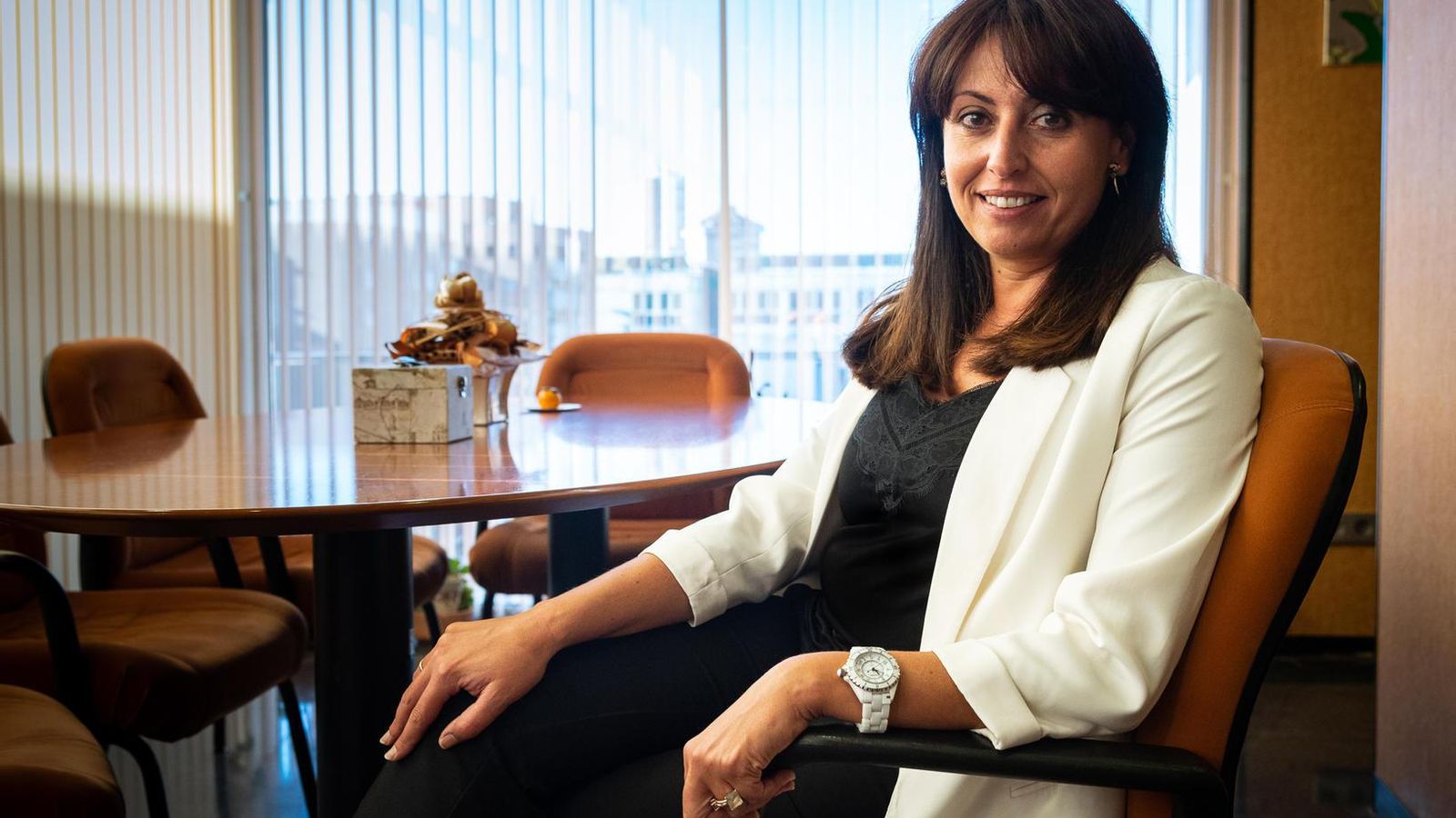 Estela Villalba, delegada de Educación en Huelva.