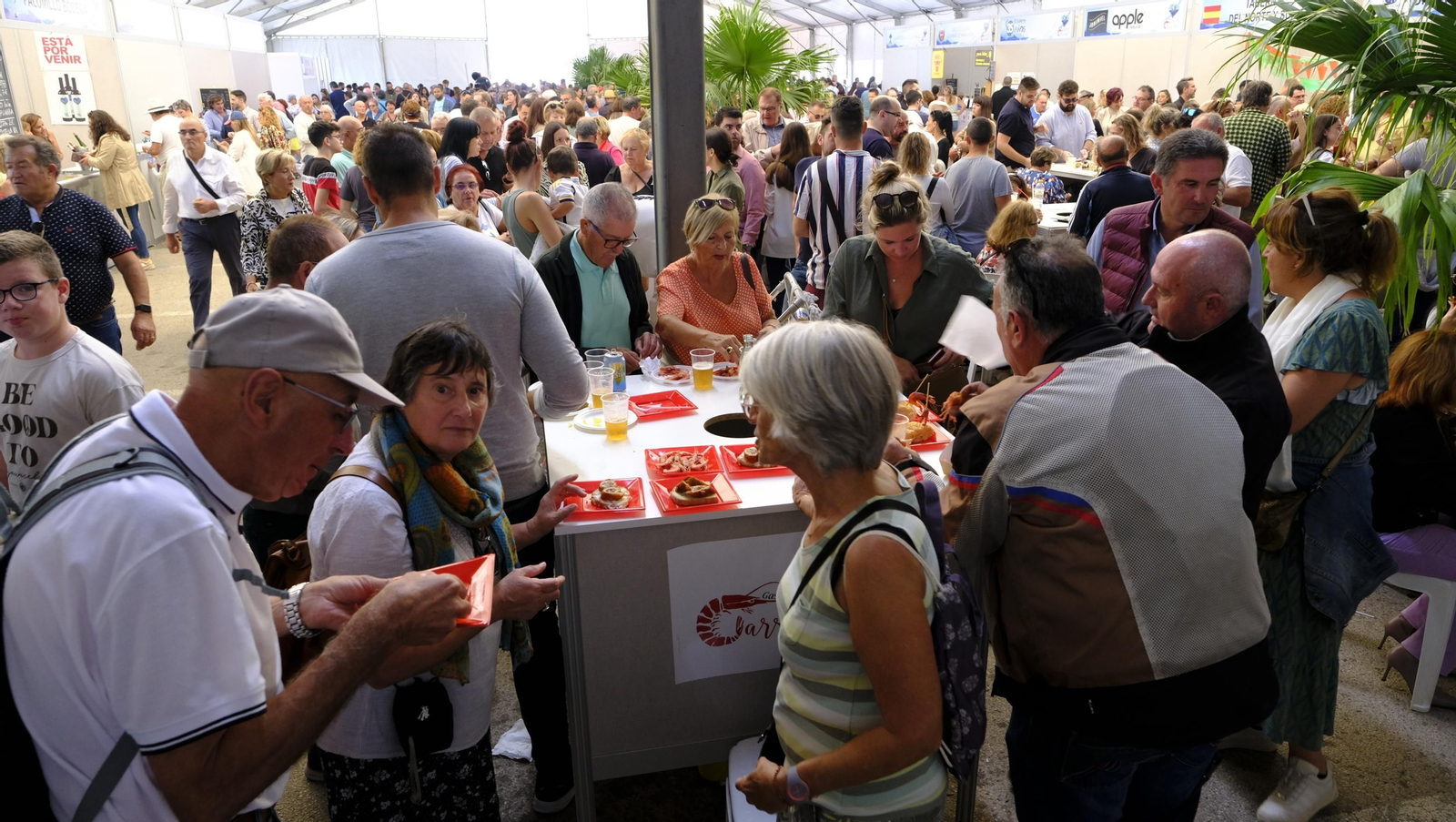 Imágenes de la Feria de la Gamba Roja de Garrucha