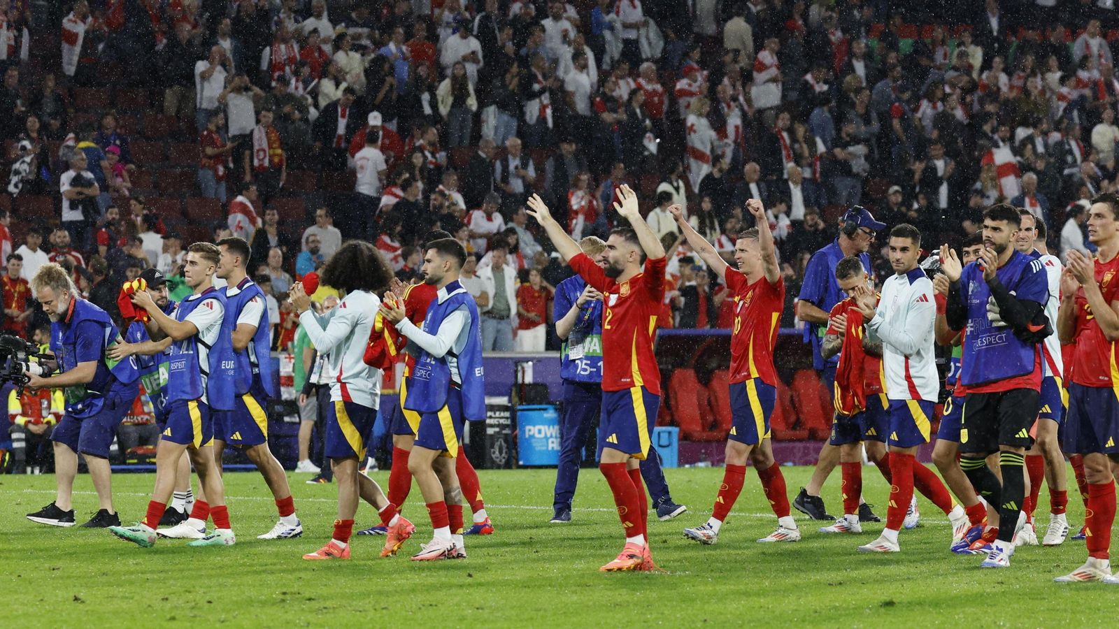 Las mejores fotos de la goleada de España a Georgia