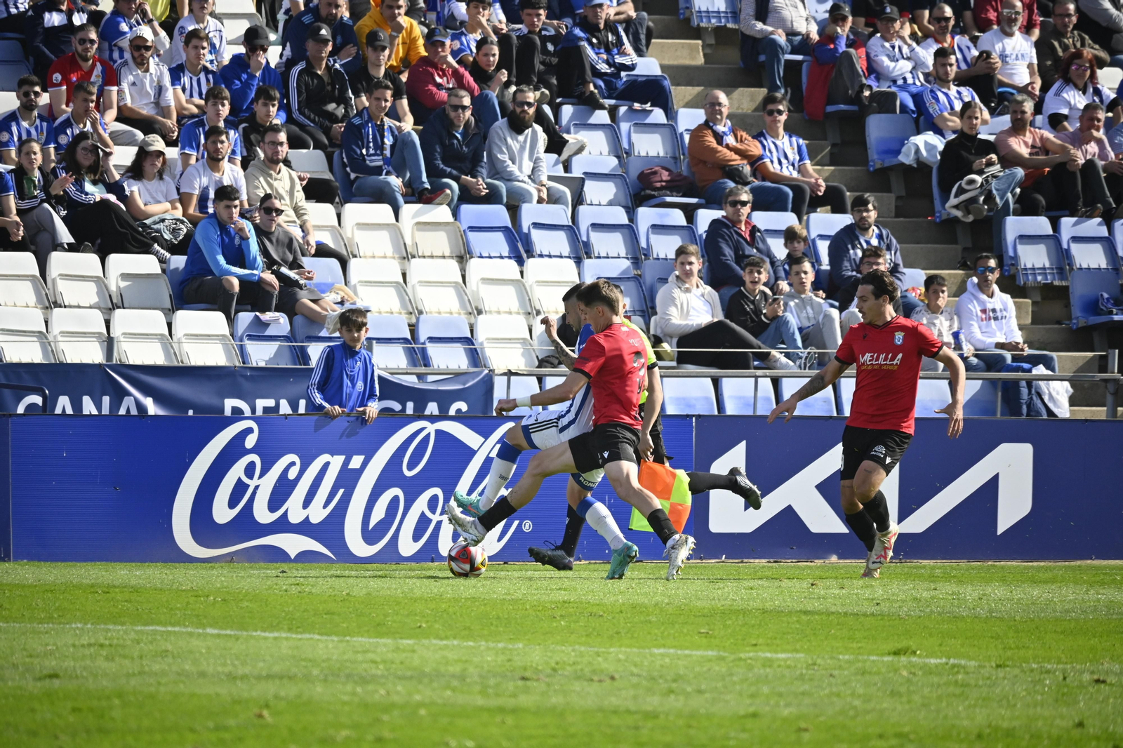 Imágenes del partido: Recre - Melilla