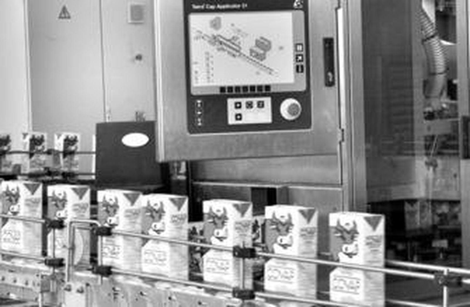 En la imagen, cita transportadora de la planta láctea de Covap en Pozoblanco.