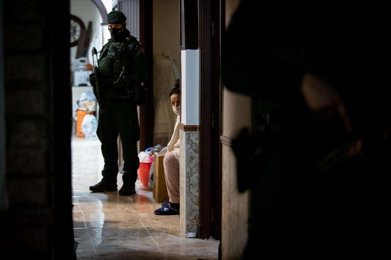 Operación de la Guardia Civil contra el clan de Los Piños en Puerto Serrano